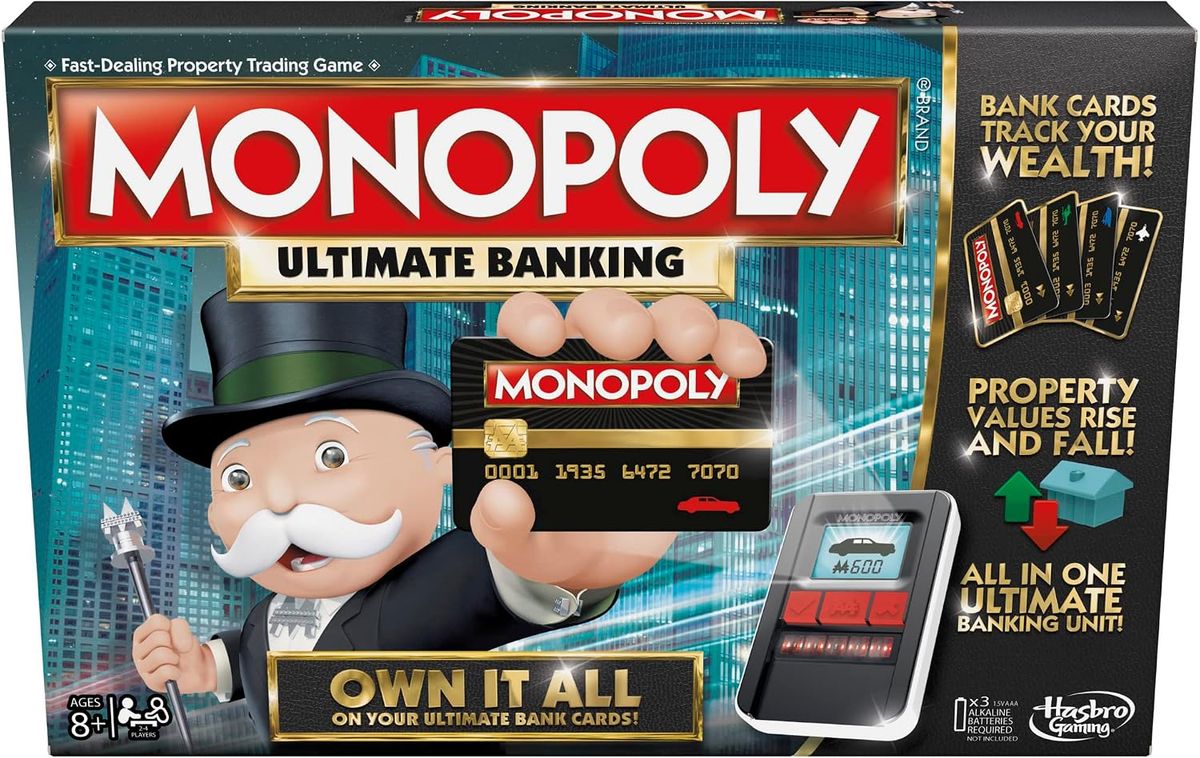 Hasbro Gaming Monopoly Ultimate Banking Edition Board Game