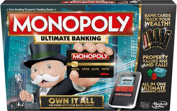 Hasbro Gaming Monopoly Ultimate Banking Edition Board Game