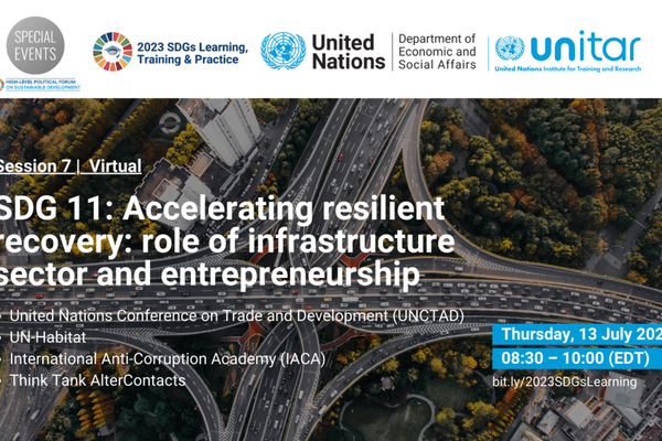 Accelerating resilient recovery: Role of Infrastructure Sector and Entrepreneurship