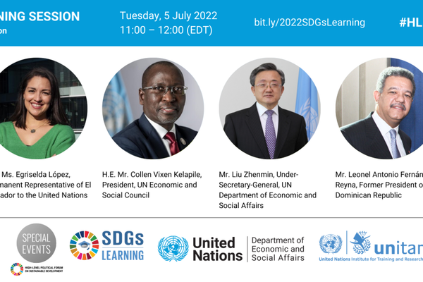 Opening Session-SDG Learning and Training 2022