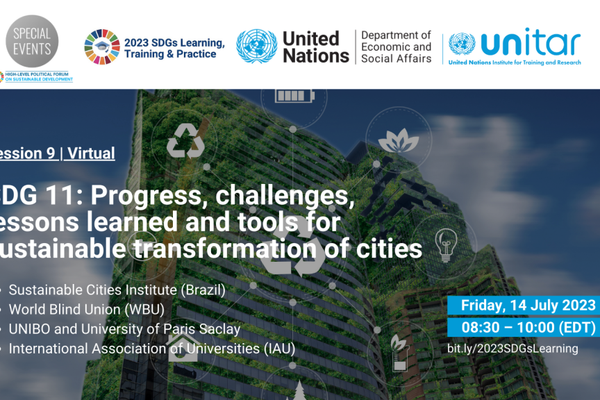 SDG 11: Progress, challenges, lessons learned and tools for sustainable transformation of cities
