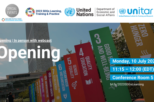 Opening session on accelerating recovery from COVID-19 and implementing the 2030 Agenda