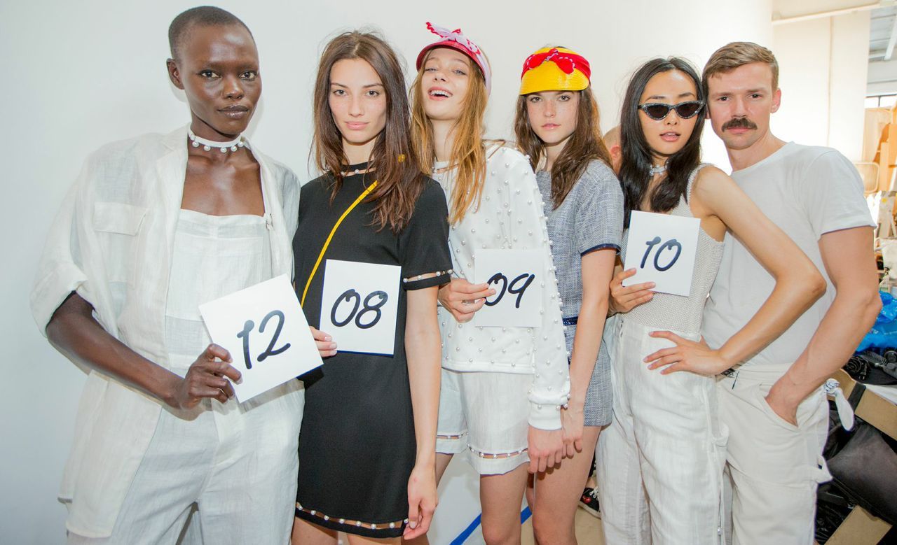 “Pearls, Lots of Pearls”: 032c Goes Backstage with ADAM SELMAN