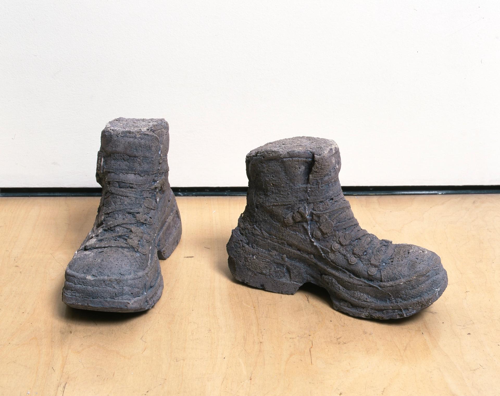 Sarah Lucas, "Concrete Boots 98-99," 1999. Courtesy of Sadie Coles HQ