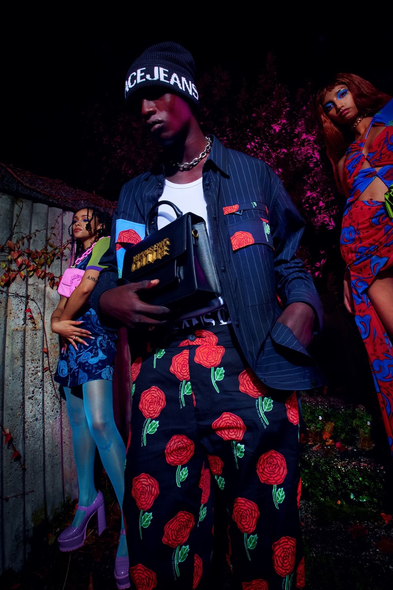 希少 90s〜00s VERSACE JEANS COUTURE ジャケット Versace Jeans Couture 90s Unisex Vintage Denim Bomber Jacket