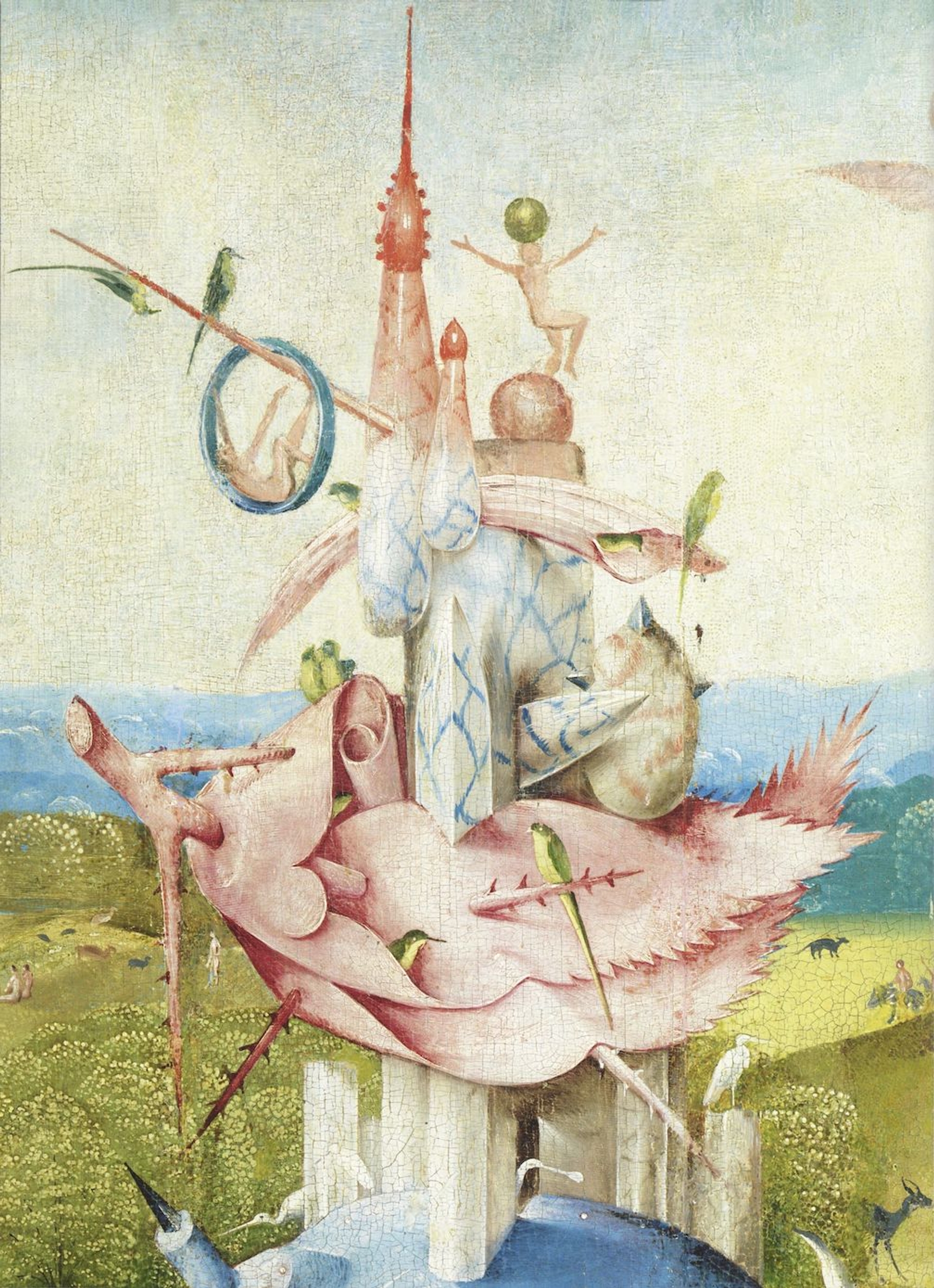 Hieronymus Bosch, The Garden of Earthly Delights (detail), 1503