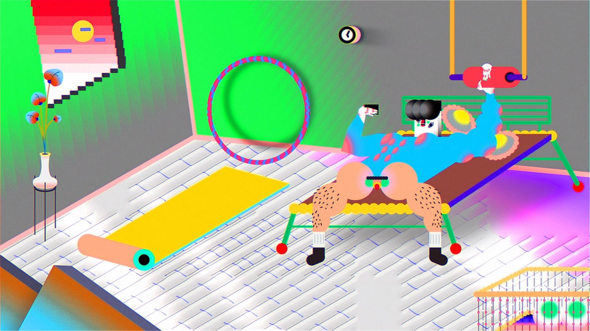 Wong Ping’s Golden Shower