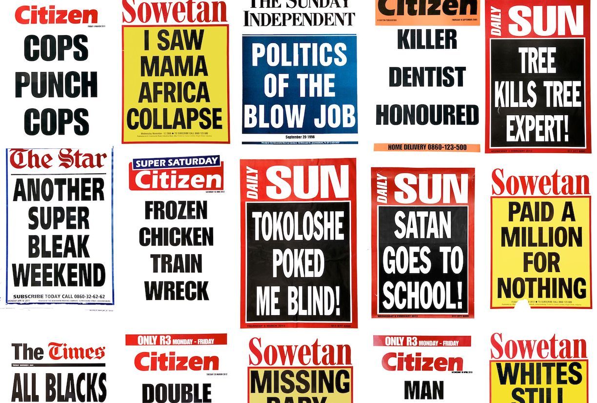 I Saw Mama Africa Collapse: the TABLOIDIZATION of South African Media