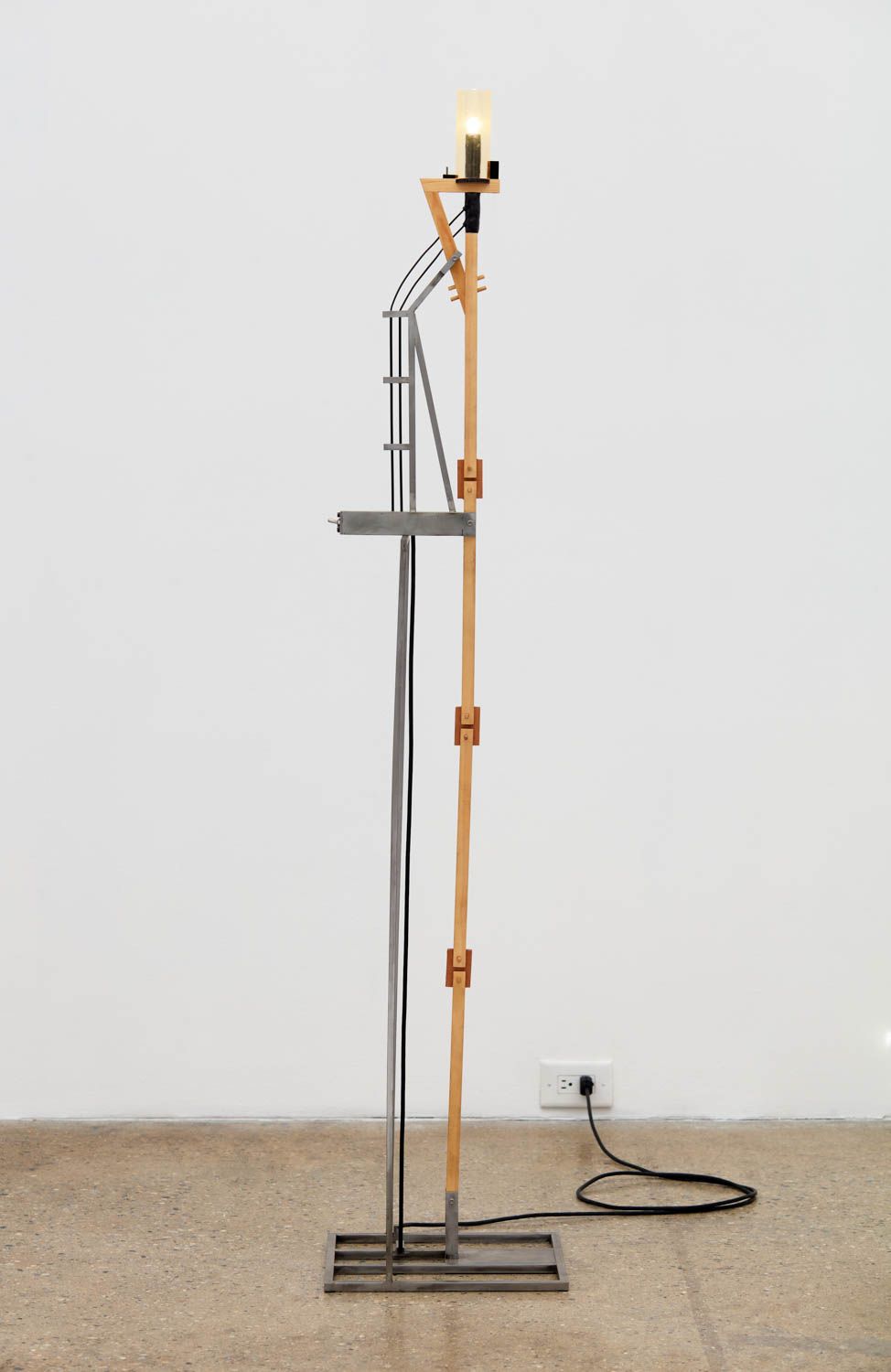 David Lynch, Matchstick Lamp C , 2019, The David Lynch Estate, Courtesy of Pace Gallery