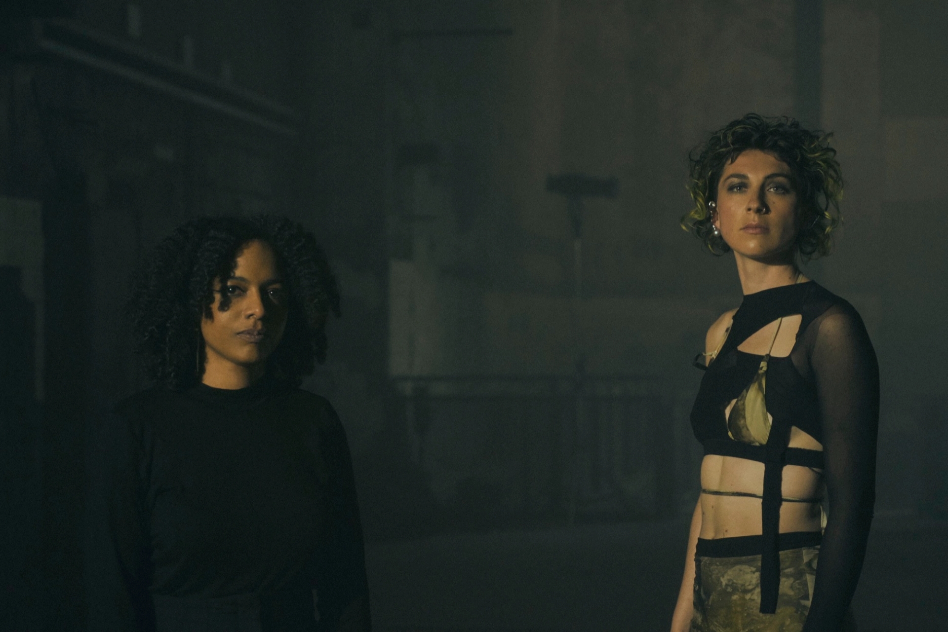 Jessica Ekomane and Zoë Mc Pherson. Photo: Kanaan Brothers.