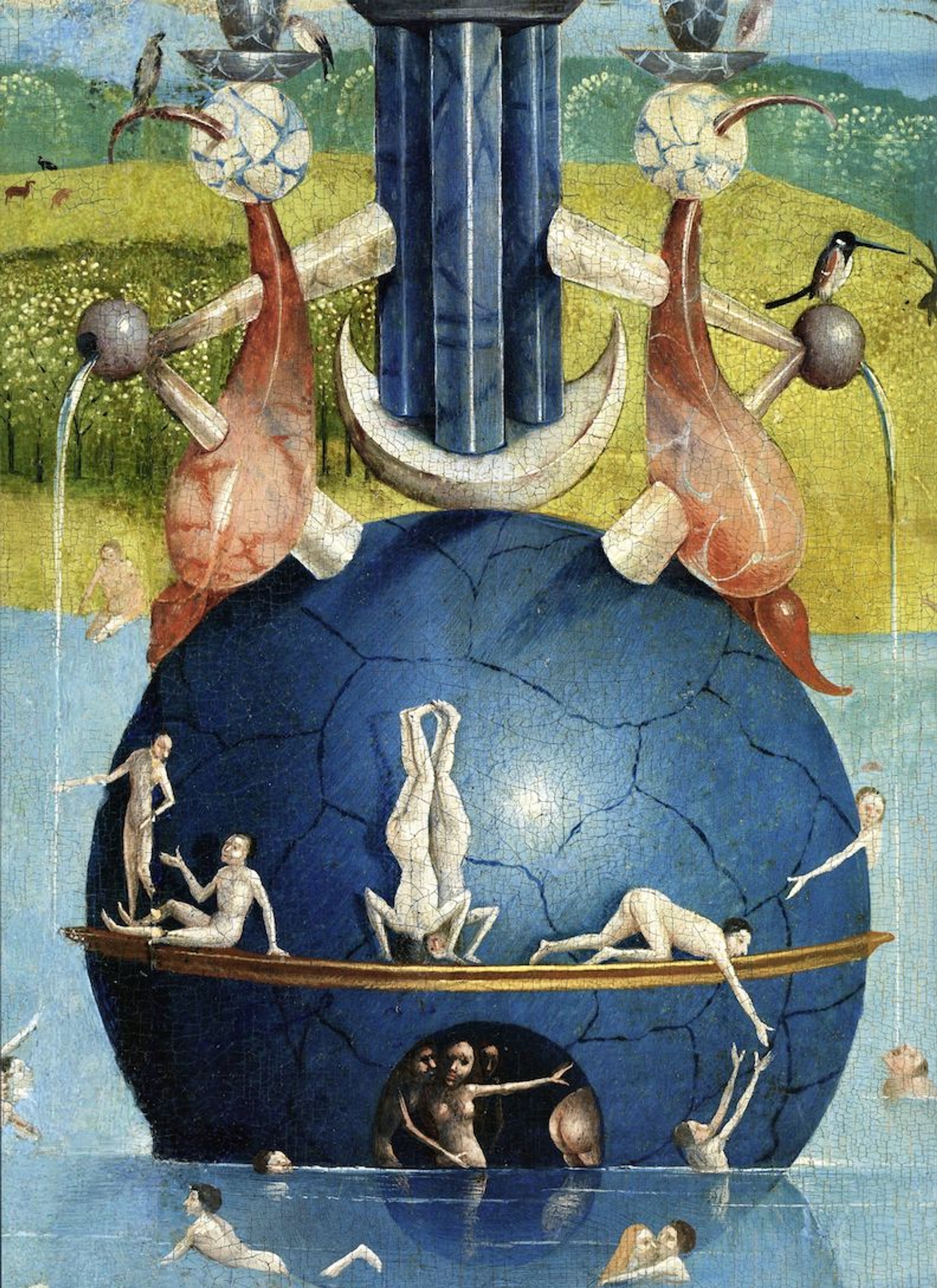 Hieronymus Bosch, The Garden of Earthly Delights (detail), 1503