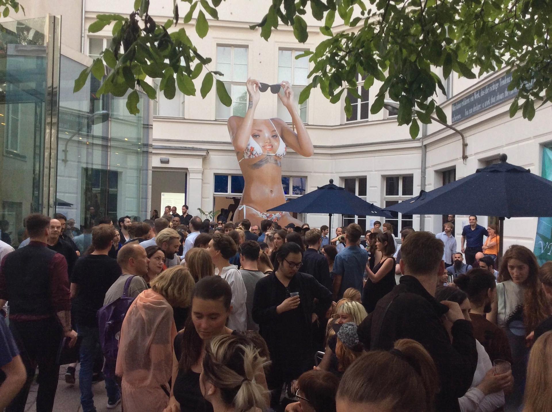 The Story Behind the Monstrous Rihanna Sculpture at this Year’s Berlin Biennale