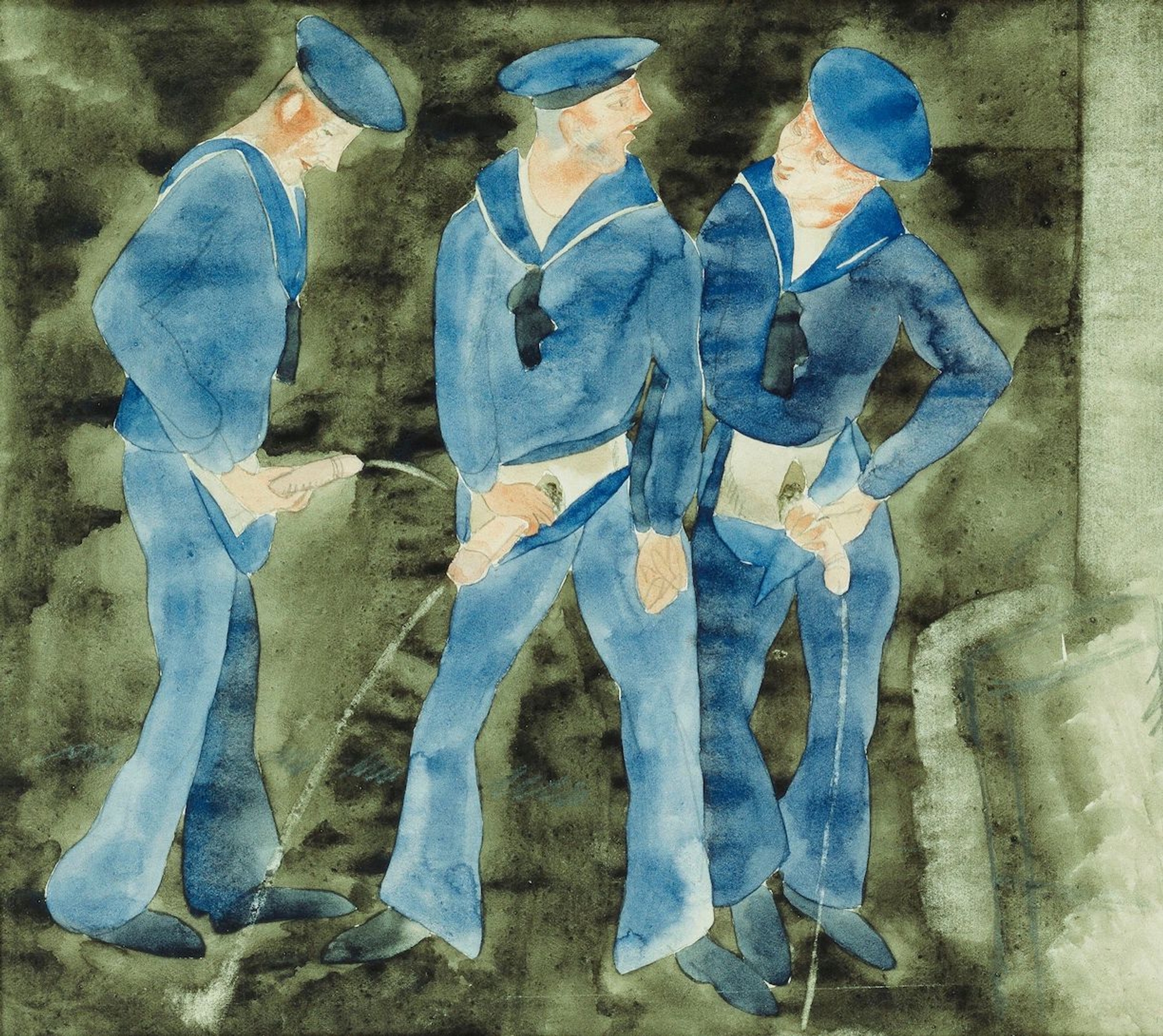 Charles Demuth, Three Sailors. Photo © Christie's Images