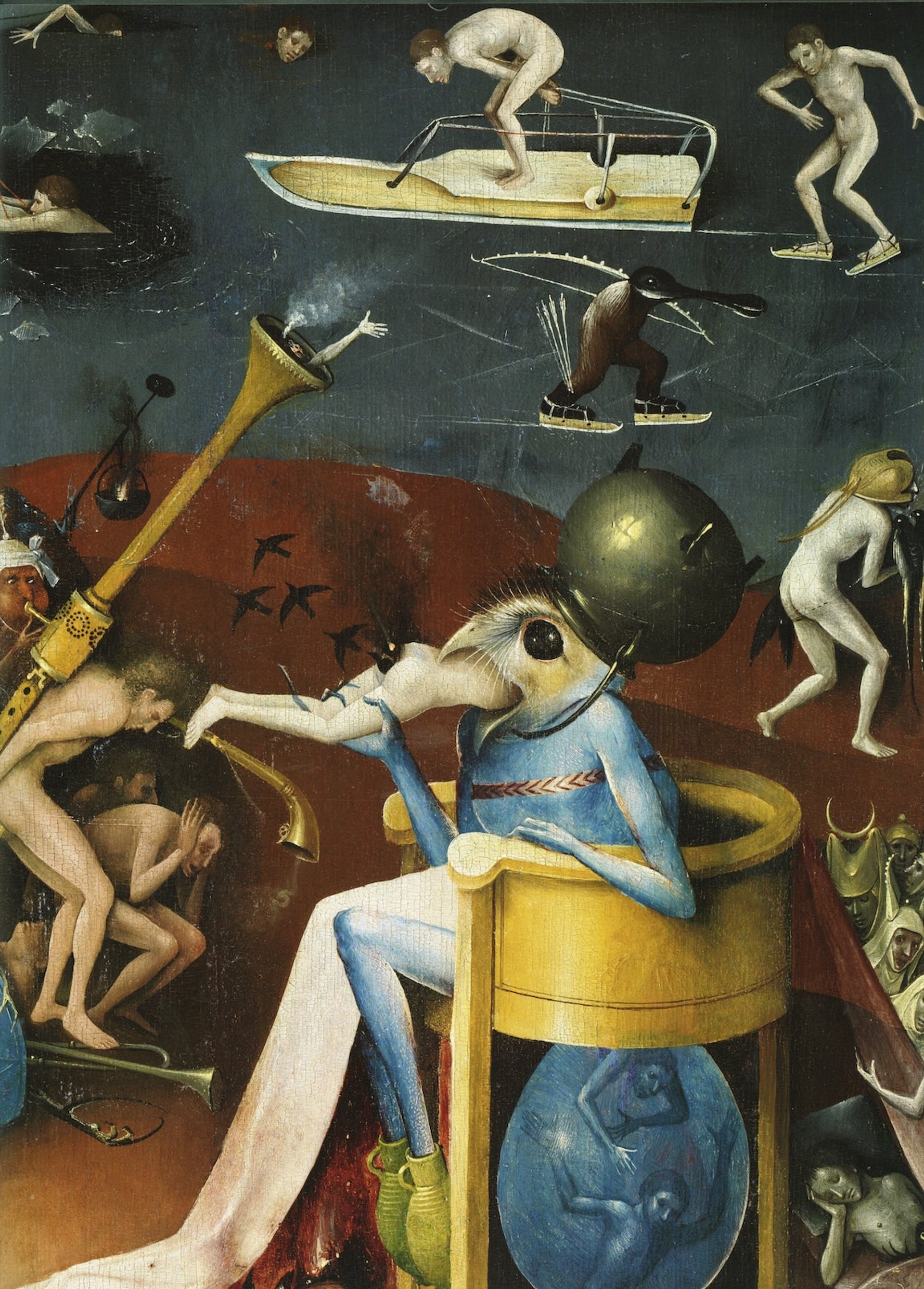 Hieronymus Bosch, The Garden of Earthly Delights (detail), 1503