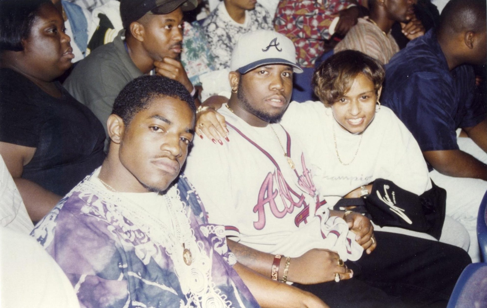 Outkast and Shanti Das at the ’95 Source Awards