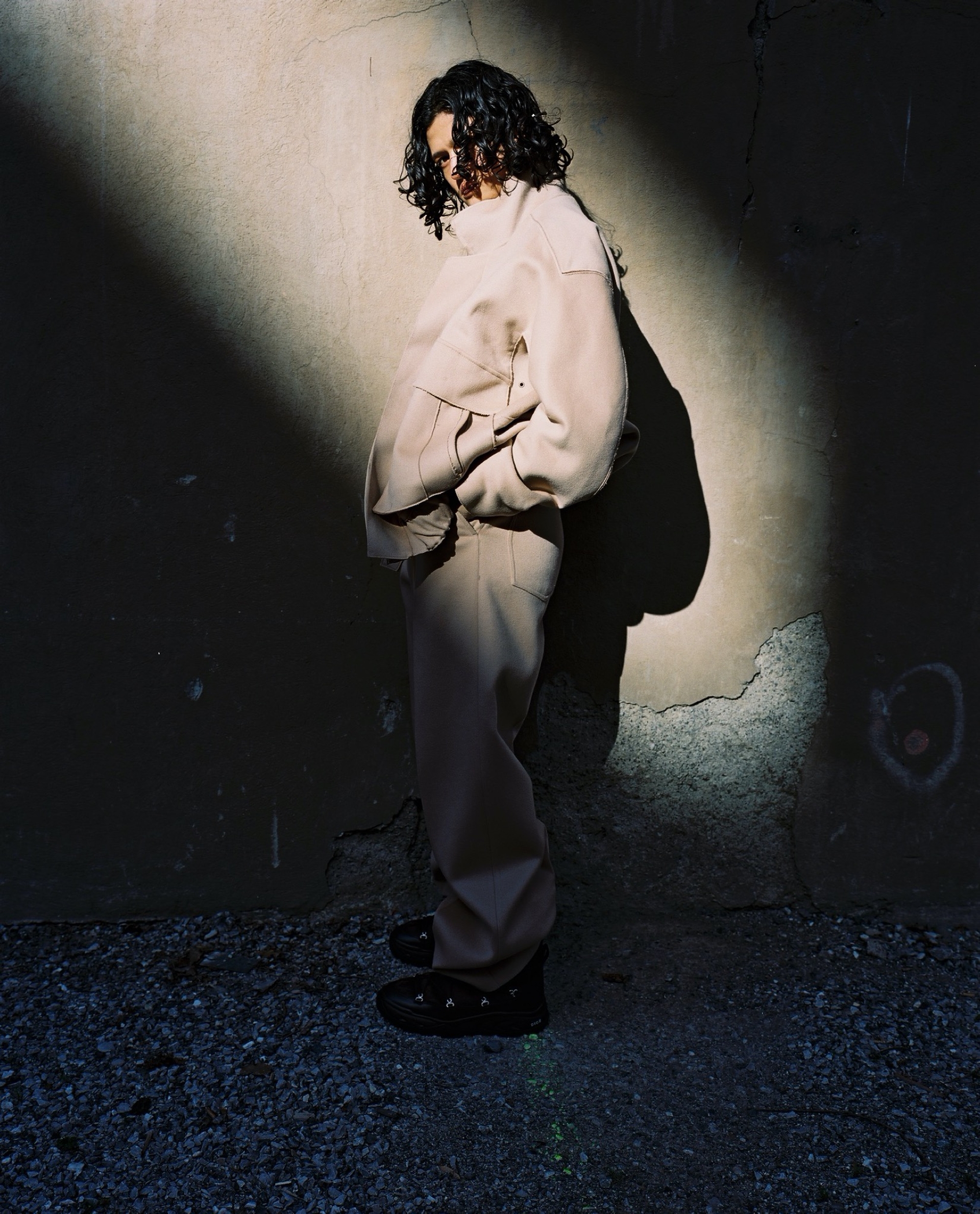 jacket and pants ERMENEGILDO ZEGNA boots DIOR MEN