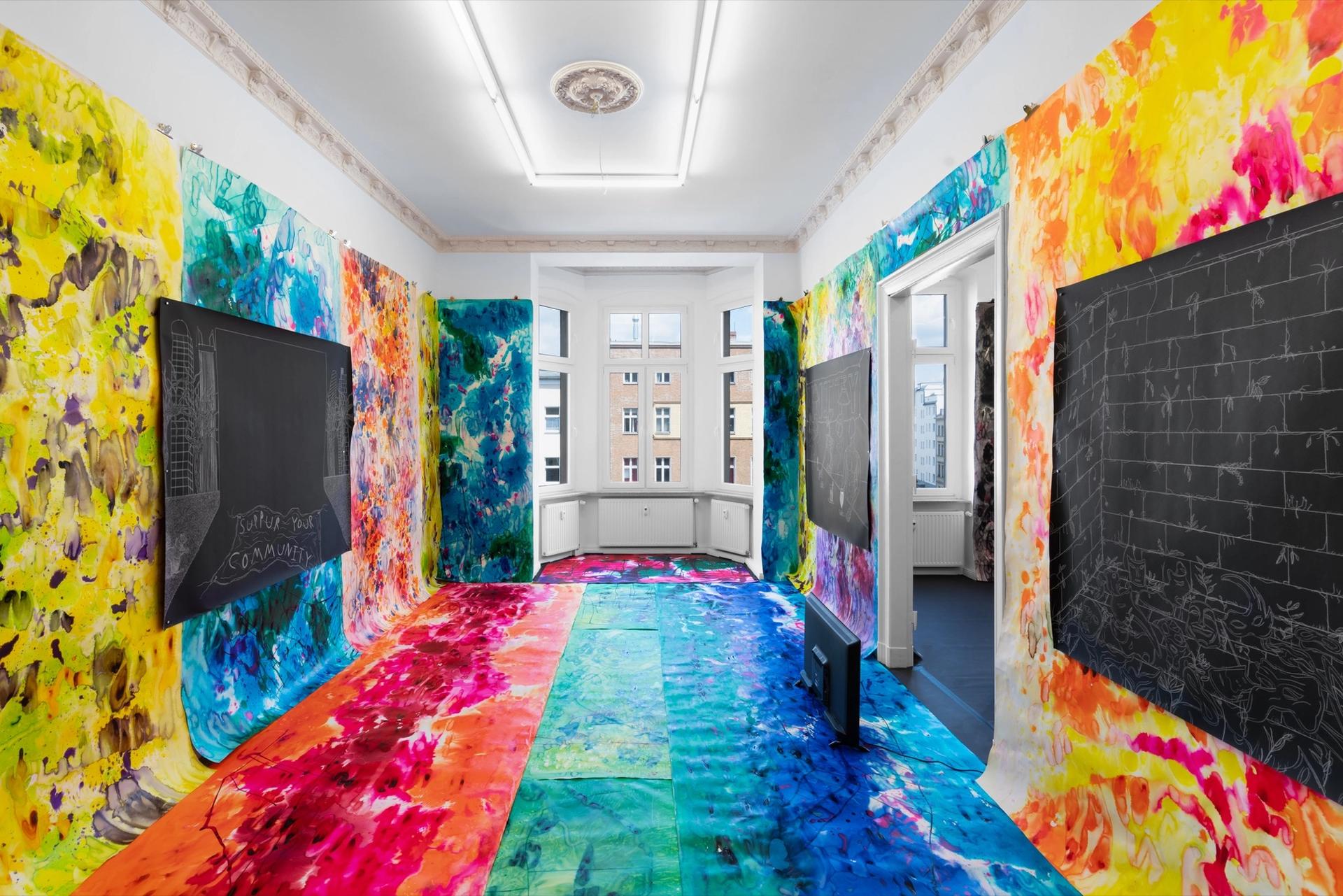 Gaby Sahhar, Second Home, 2019. Installation view. Courtesy of Sweetwater Berlin. Photo: graysc.de