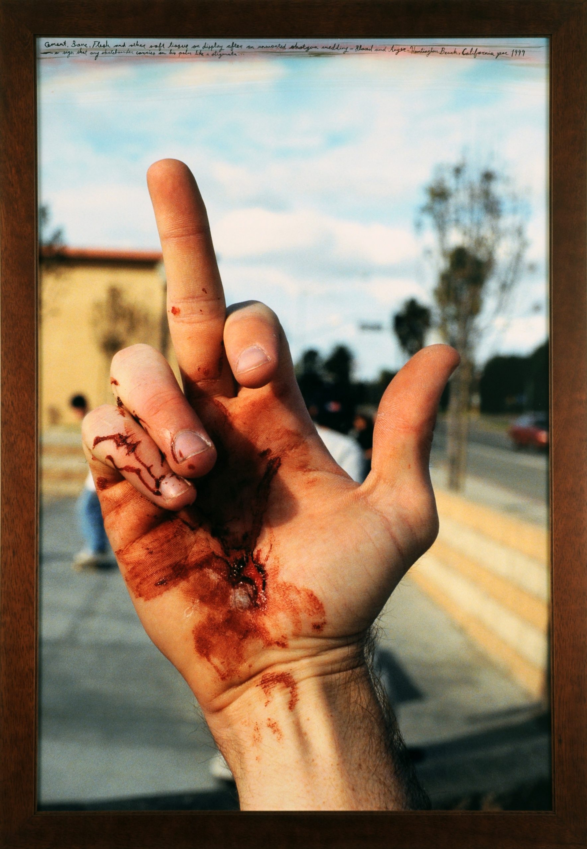 Ed Templeton, (Self Portrait) Huntington Beach, 1998. Courtesy of the artist and Roberts Projects, Los Angeles.