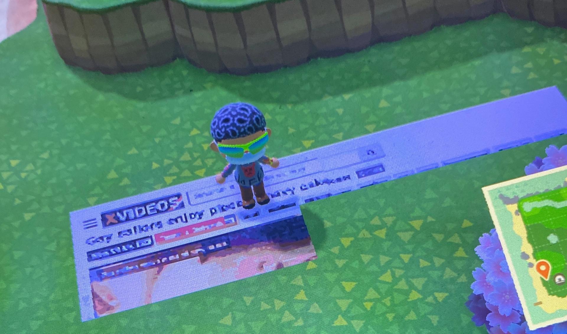 Bring Your Favorite Wade Guyton Artwork into Animal Crossing with MARC GOEHRING