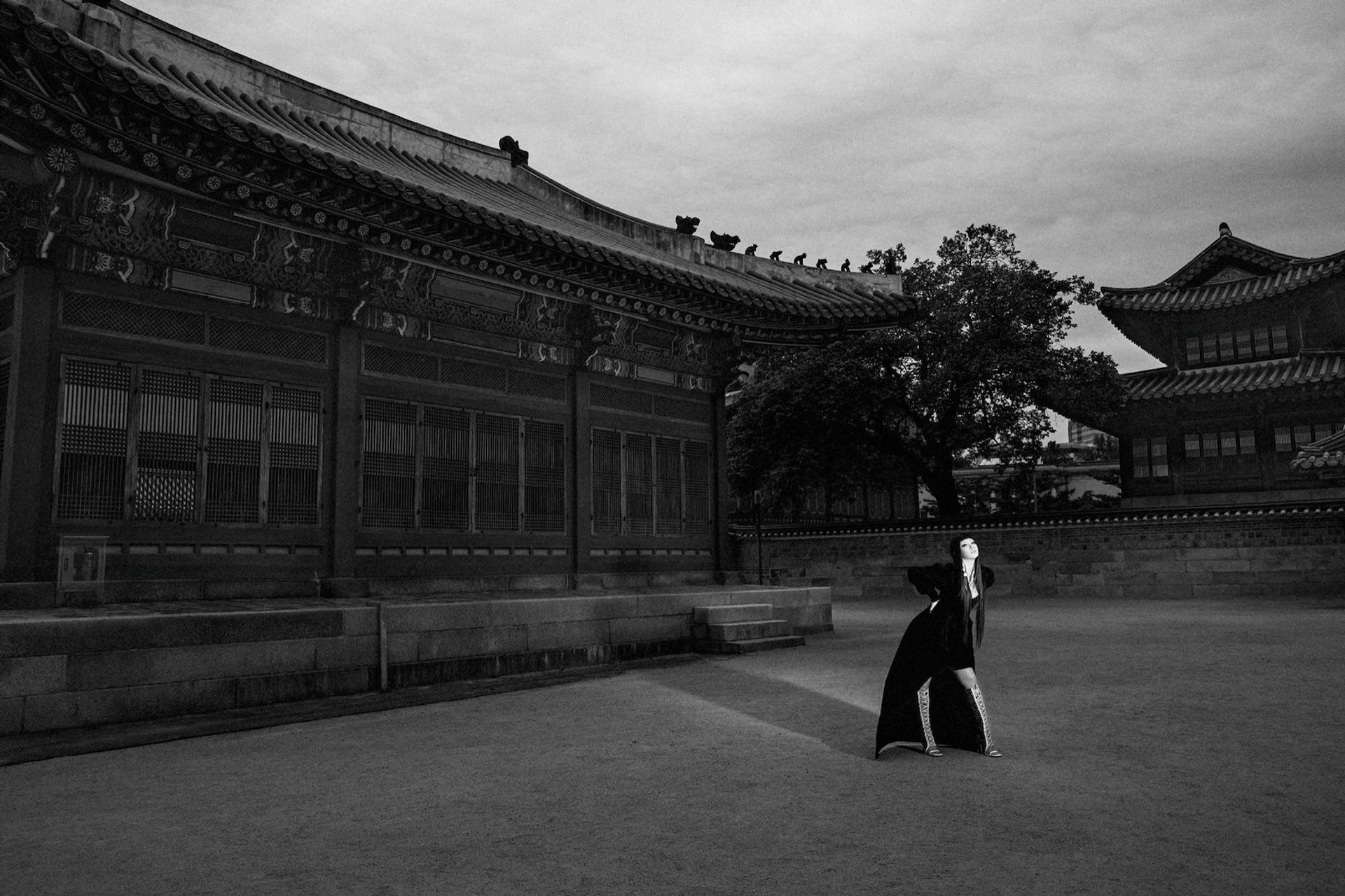 dress by LARUICCI earrings 022397BLUFF necklace, earring, cuff, and rings MOMENTEL JEWELRY boots MAREE BY SON