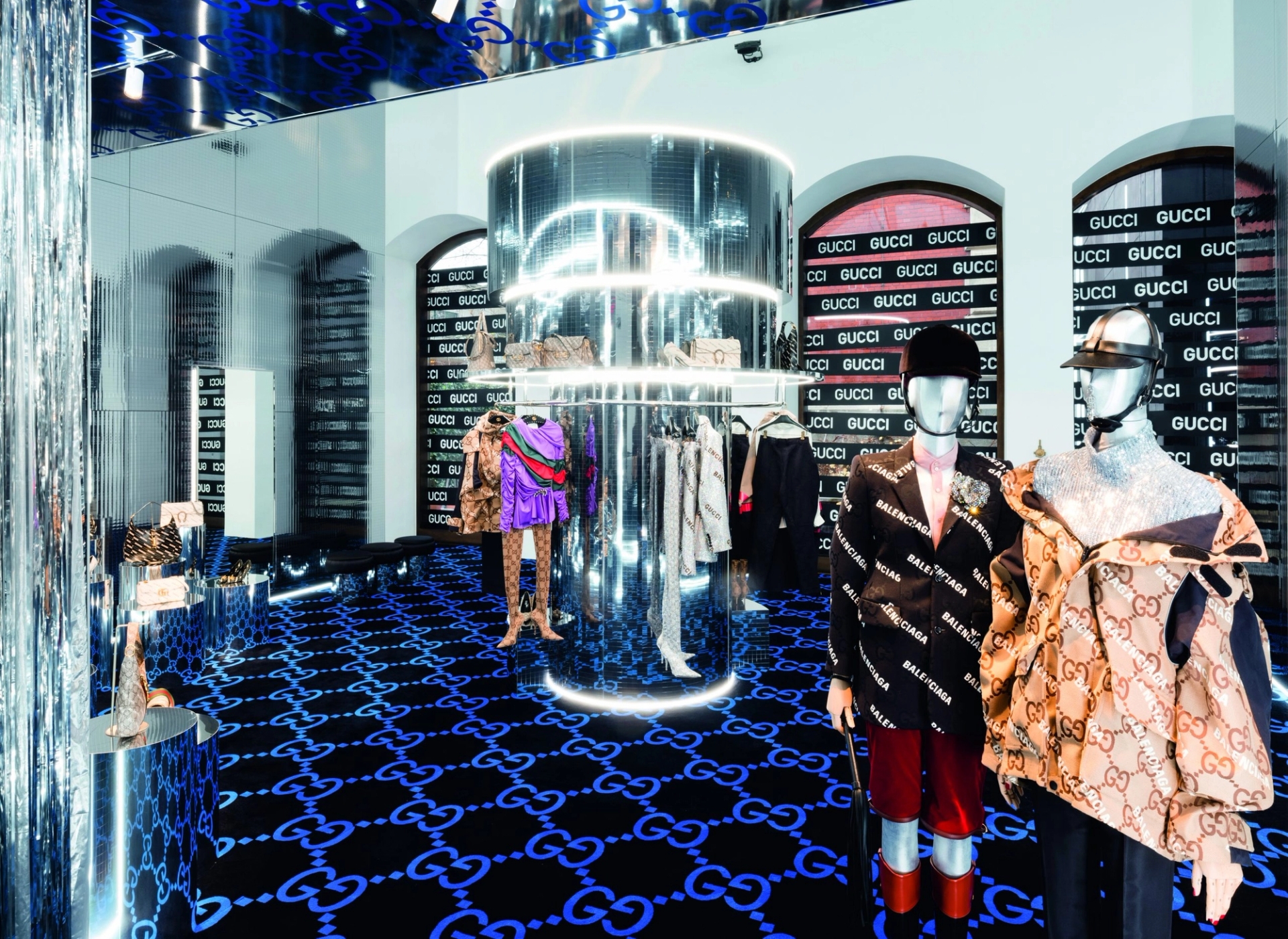 Gucci "Pop-Up" Store im Lapidarium am Landwehrkanal in Berlin