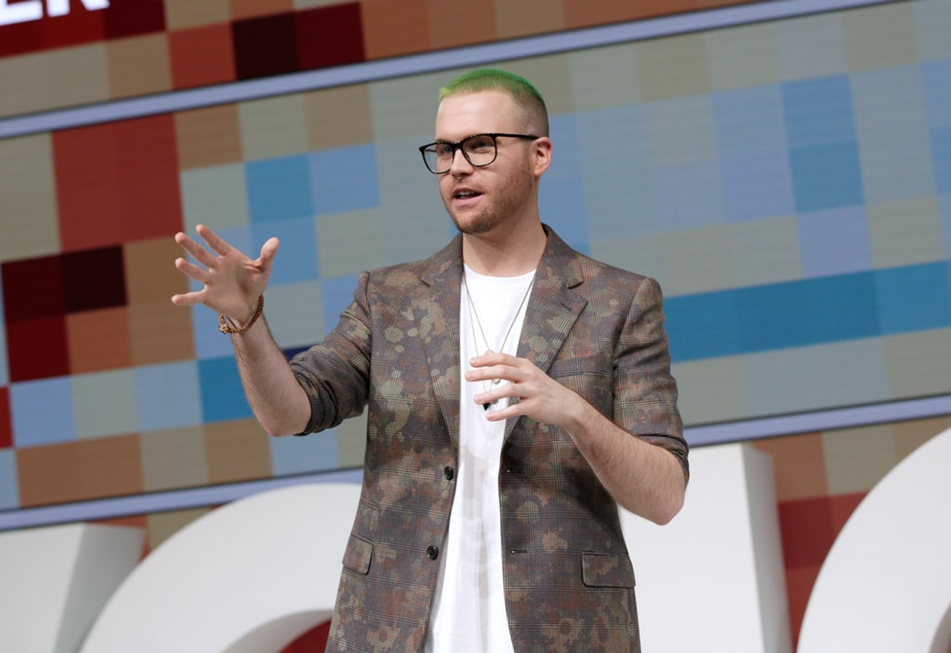 Christopher Wiley speaks at the Business of Fashion VOICES conference.