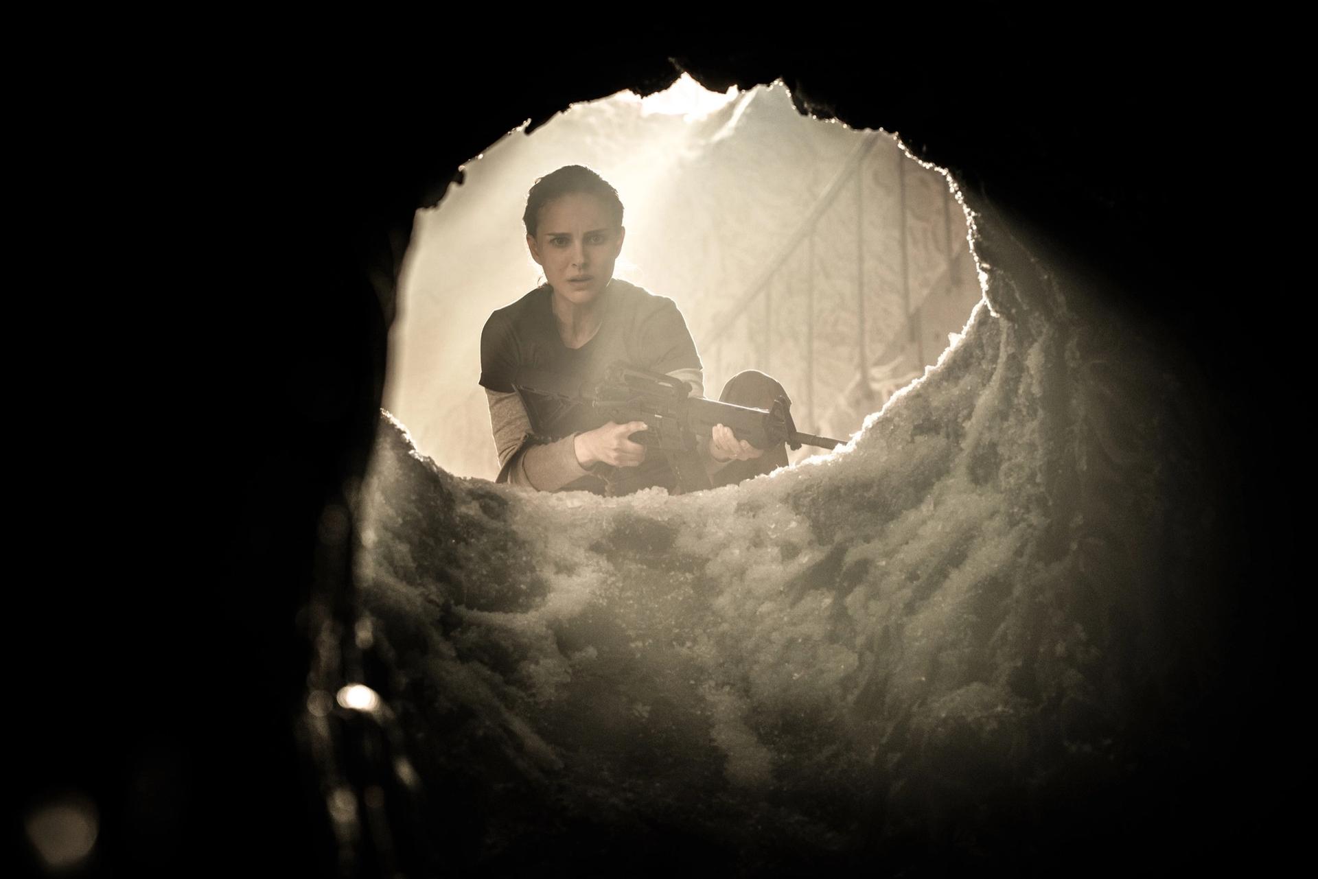 Natalie Portman in Annihilation (2018), Photo: Peter Mountain; courtesy of Paramount Pictures
