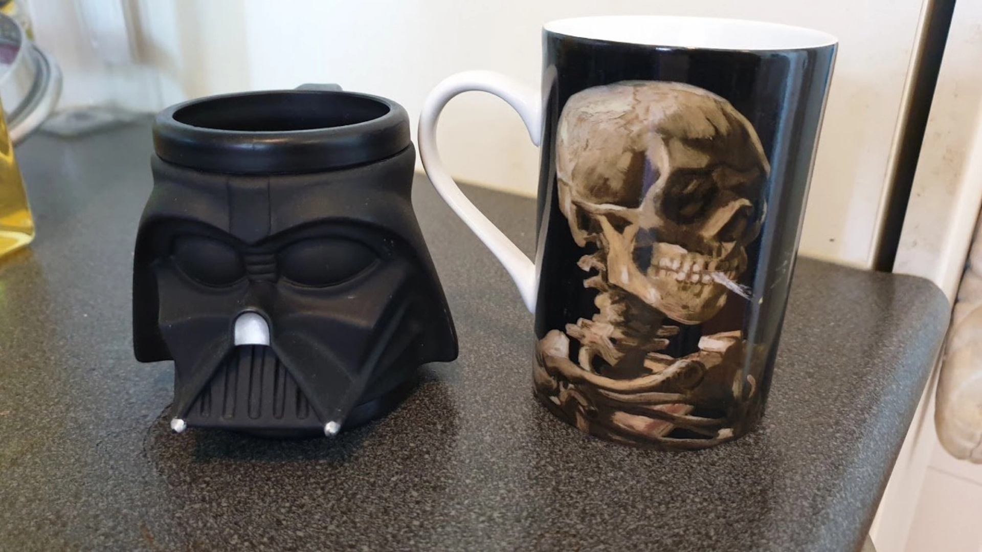 @ethicistforhire, March 23, 2020 "Having a hard time picking the right mug for my online teaching..."