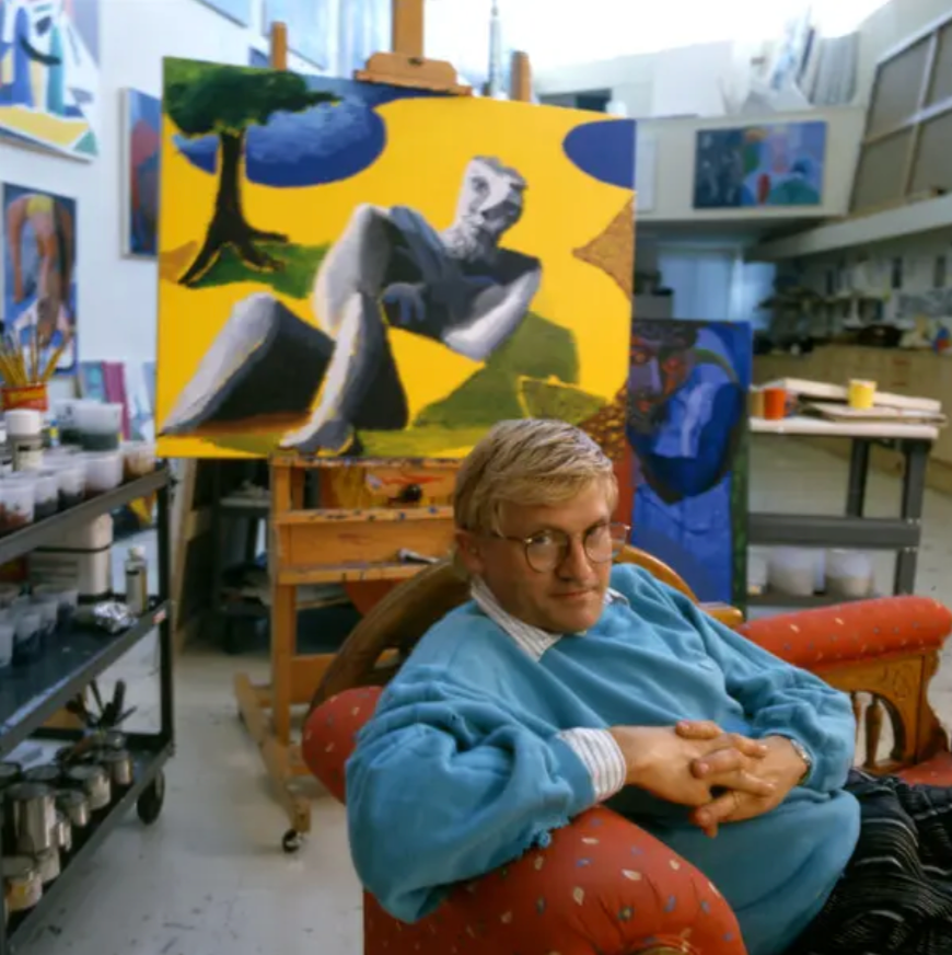 R.B. KITAJ and DAVID HOCKNEY: Collage of a Lifelong Friendship