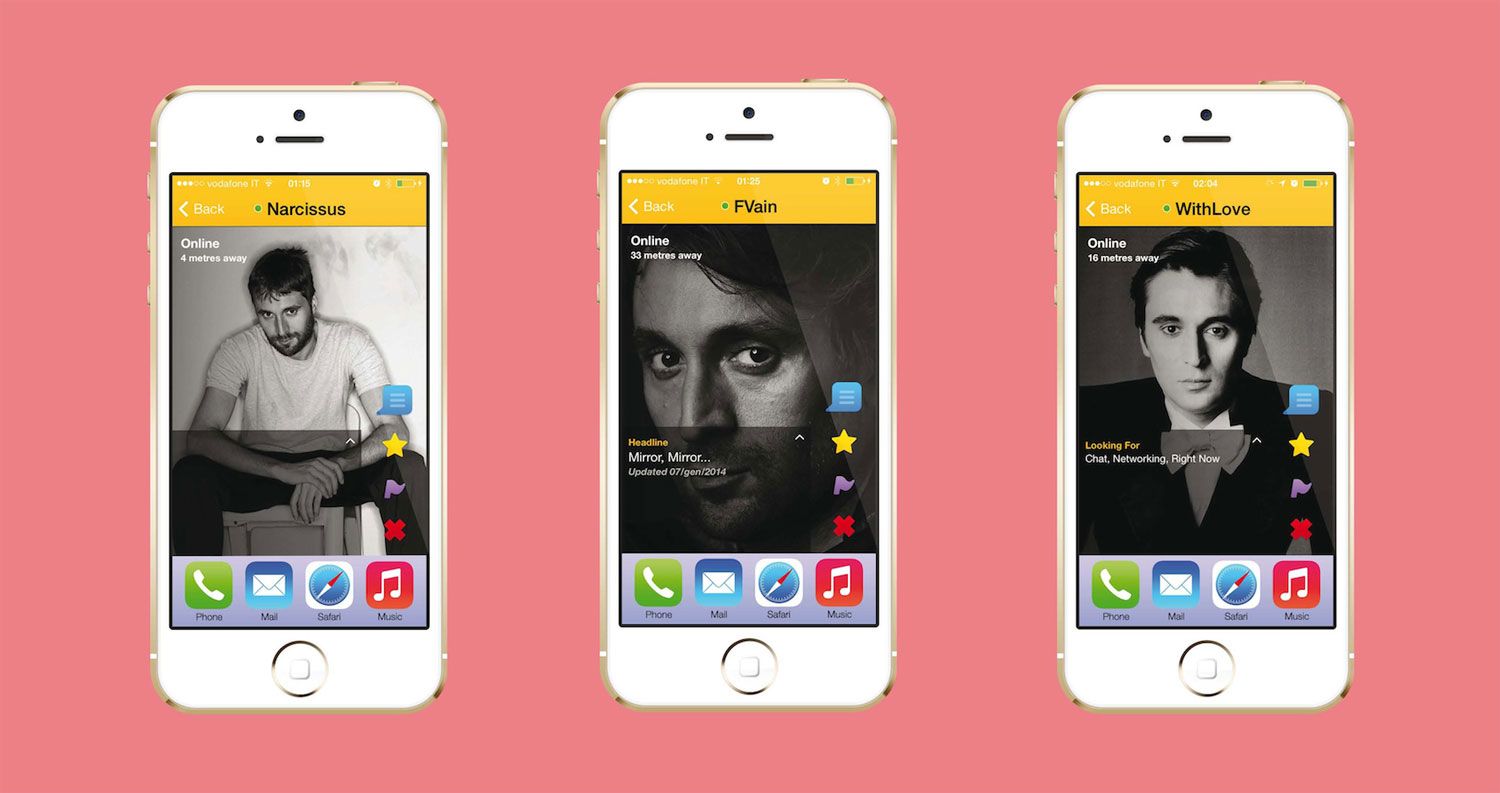 FRANCESCO VEZZOLI Uses Grindr as a Sociological Tool to Understand Bodies