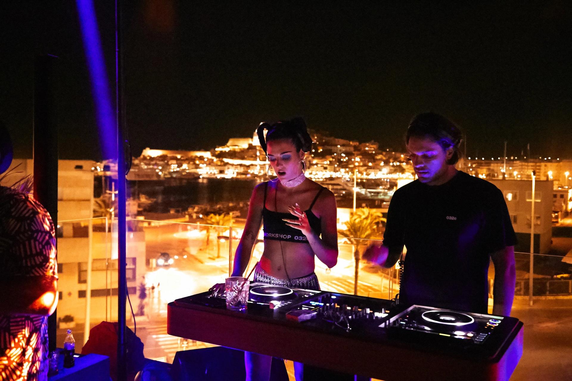 032c Classics Underwear Launch and Rooftop Party in Ibiza