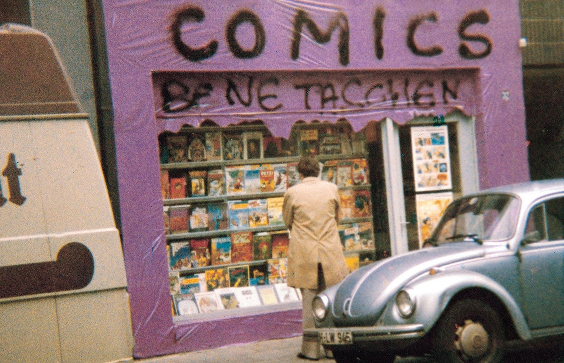 For Bene, 18 years old + 25 square meters = TASCHEN COMICS shop in Cologne, Germany.