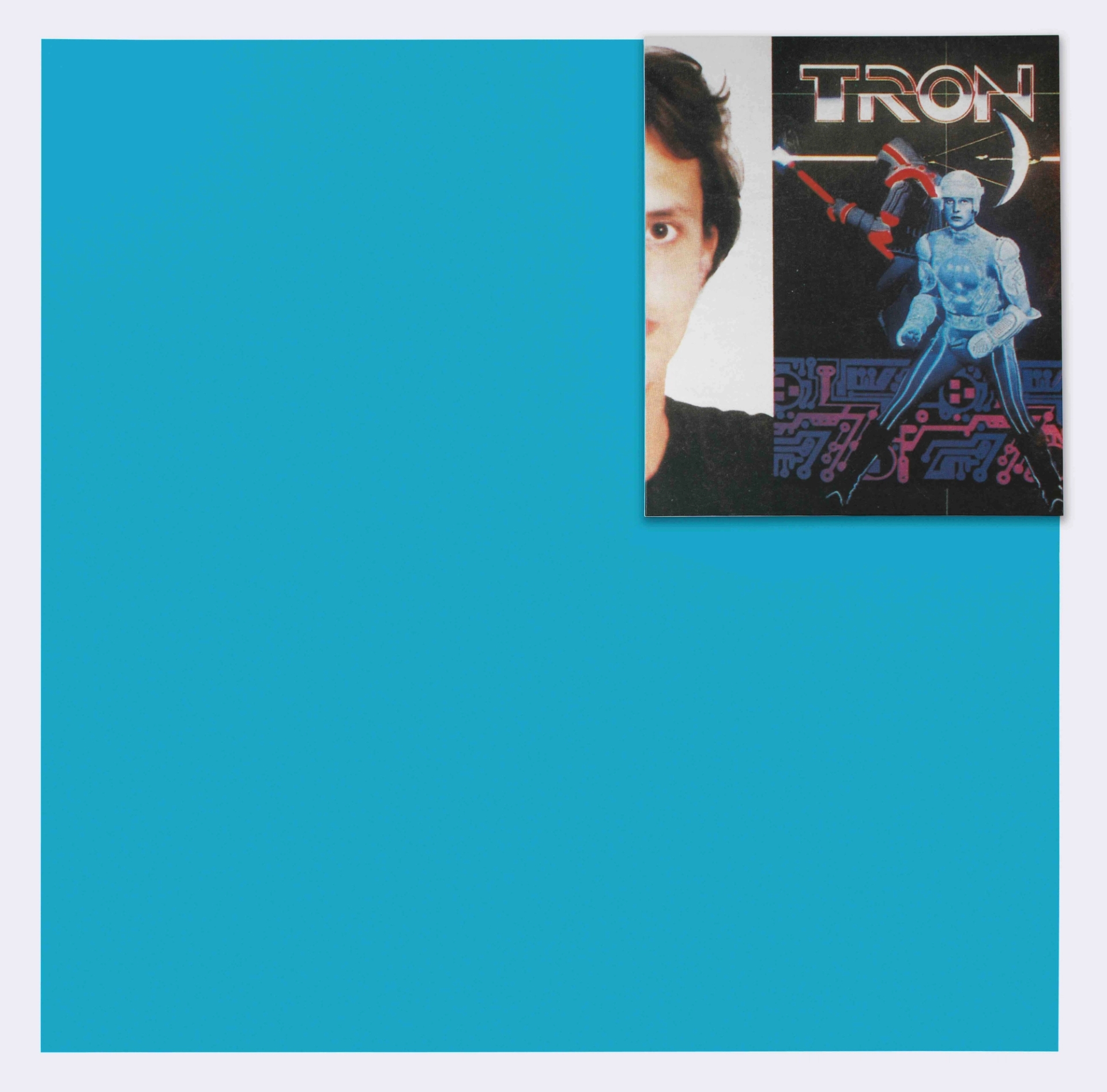 Michel Majerus, Tron 2 (gelb Pantone 107), 1999. © Michel Majerus Estate, 2023. Courtesy neugerriemschneider, Berlin and Matthew Marks Gallery. Photo: Jens Ziehe.