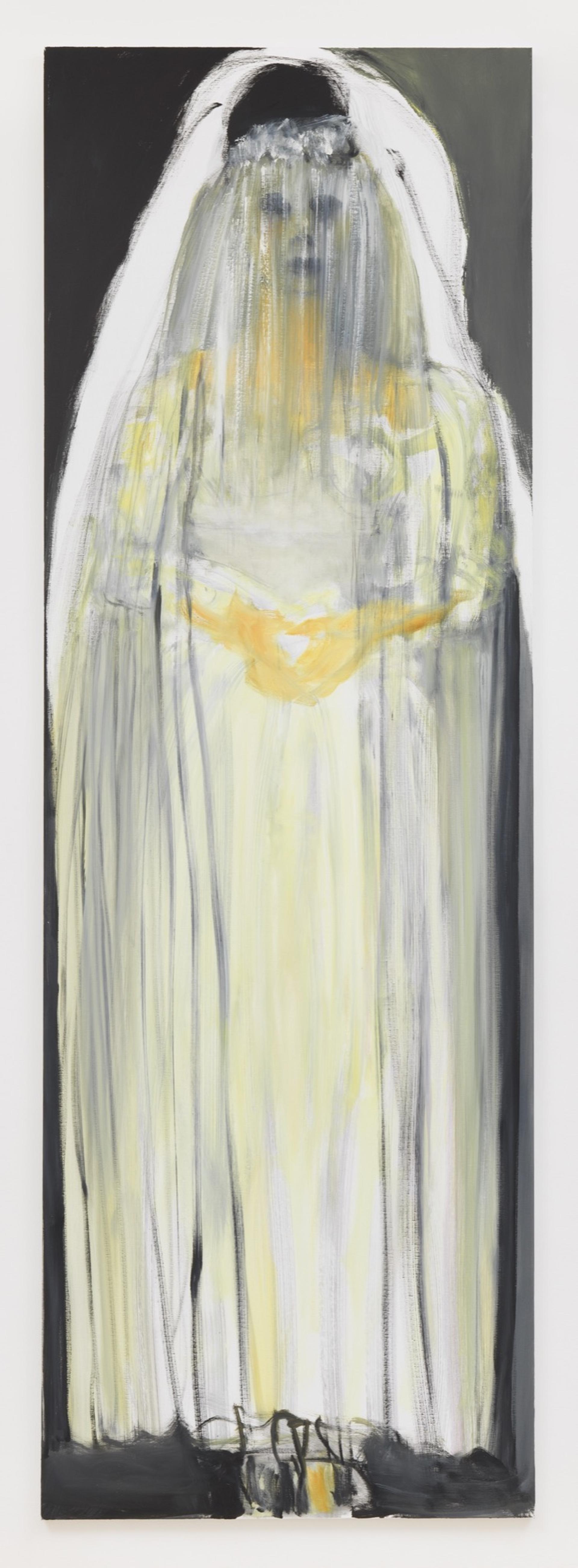 Marlene Dumas 'Bride,' 2018 Oil on canvas Image courtesy of David Zwirner