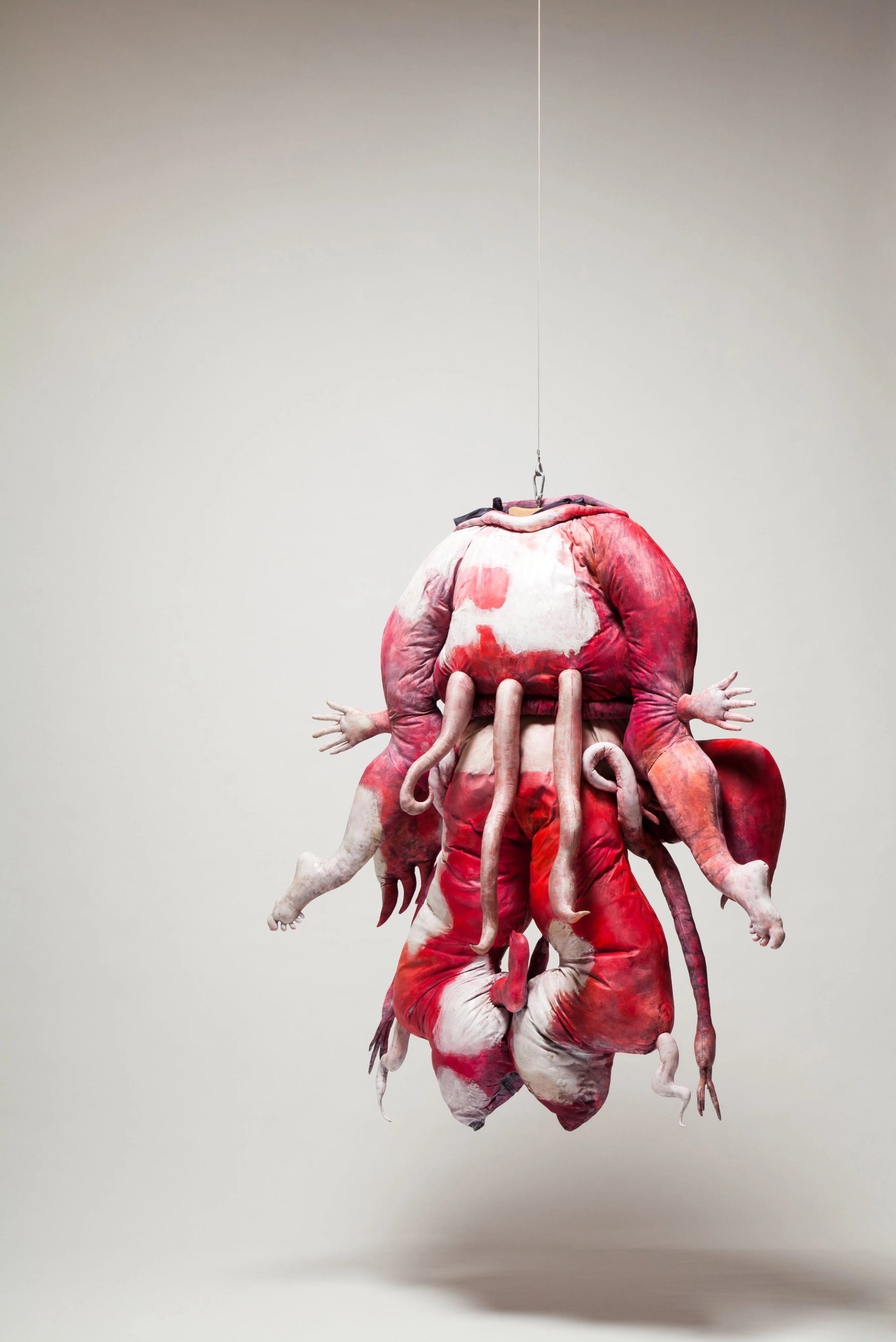 Lee Bul, "Untitled (Cravings Red)", 2011 (reconstruction of 1988 work). Photo: Jeon Byung-cheol, Courtesy of Studio Lee Bul