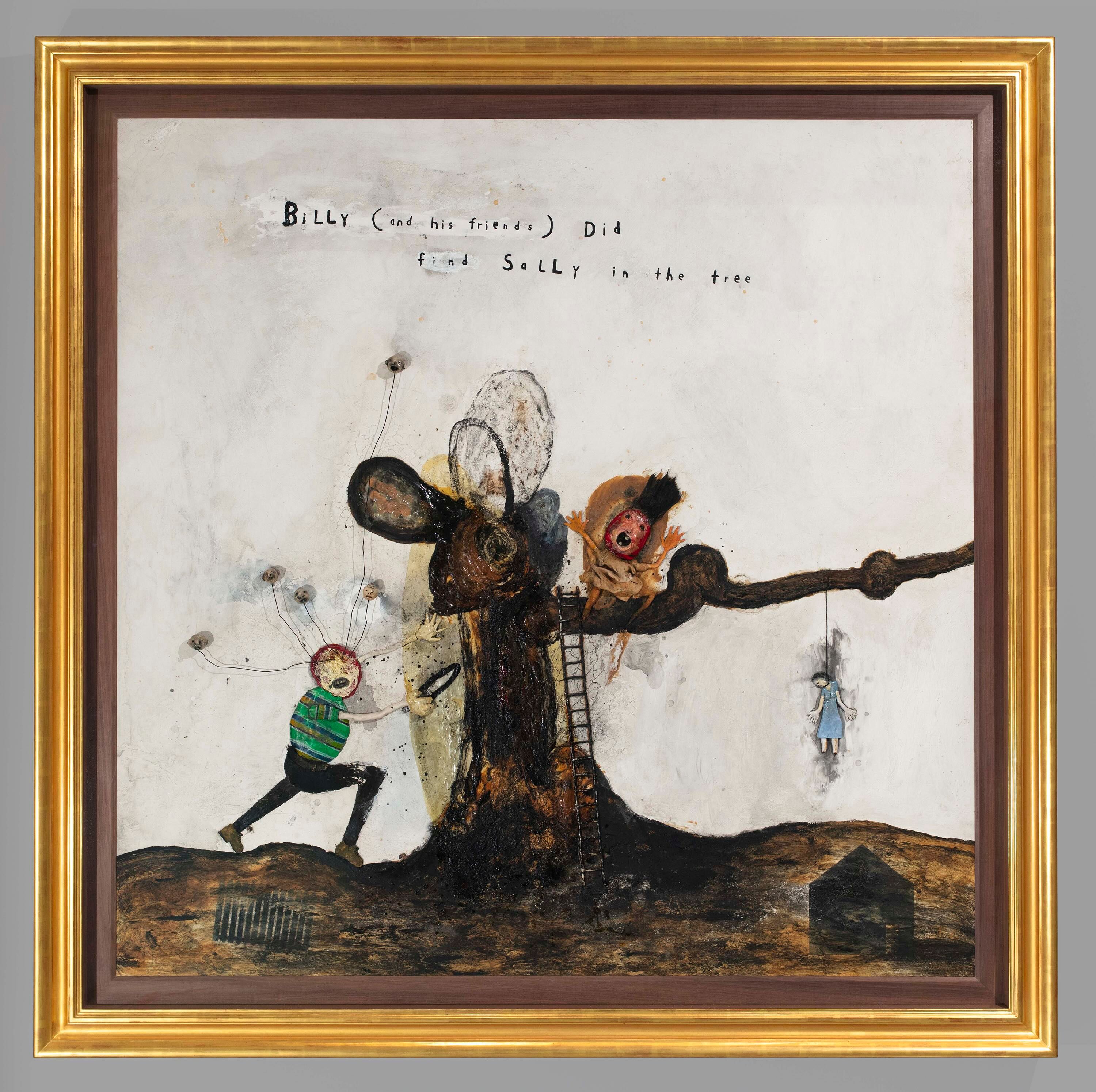 David Lynch, Billy (and His Friends) Did Find Sally in the Tree , 2018, The David Lynch Estate, courtesy Pace Gallery
