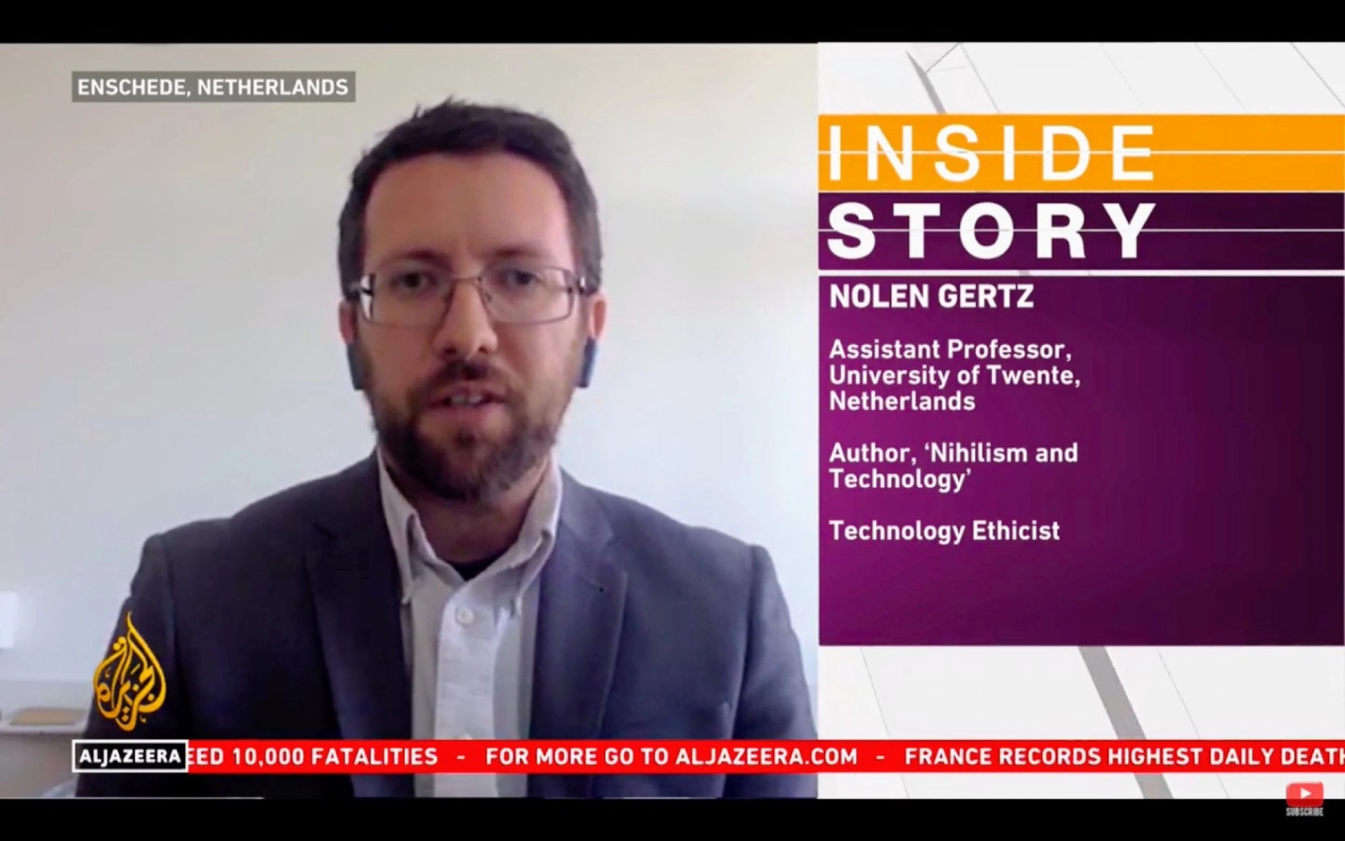 @ethicistforhire, April 7, 2020 "#Selfie #DressedUpFromTheWaistUp"