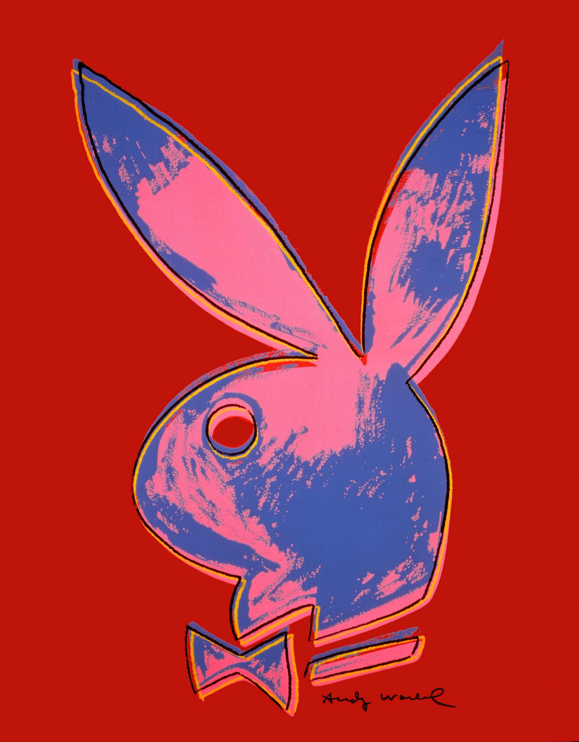 Andy Warhol, Cover for Playboy Anniversary Issue, January 1986