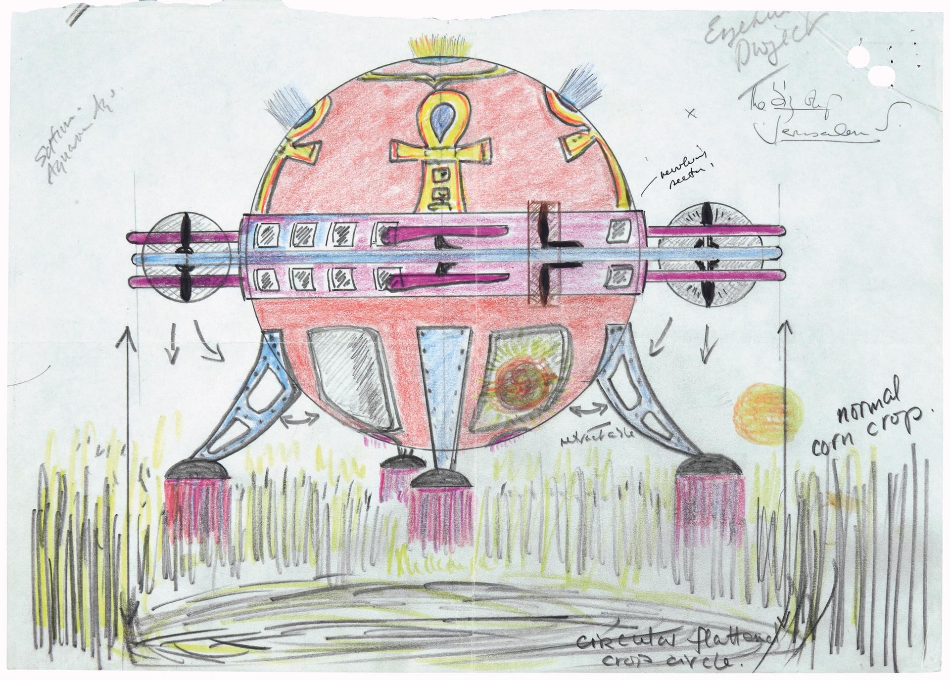 Half a Century of Civilian Sketches from the UK’s UFO Desk
