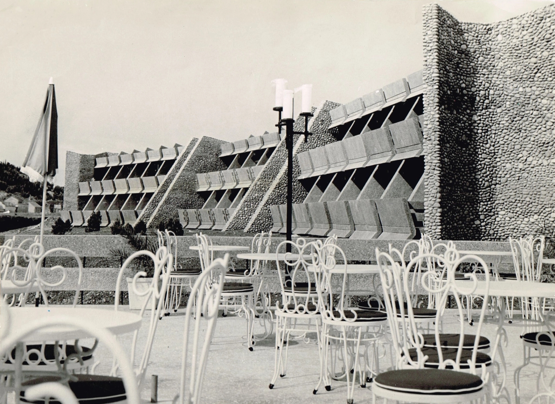 Hotel Podgorica, Montenegro, 1967. 

Courtesy of the Pobjeda newspaper archive