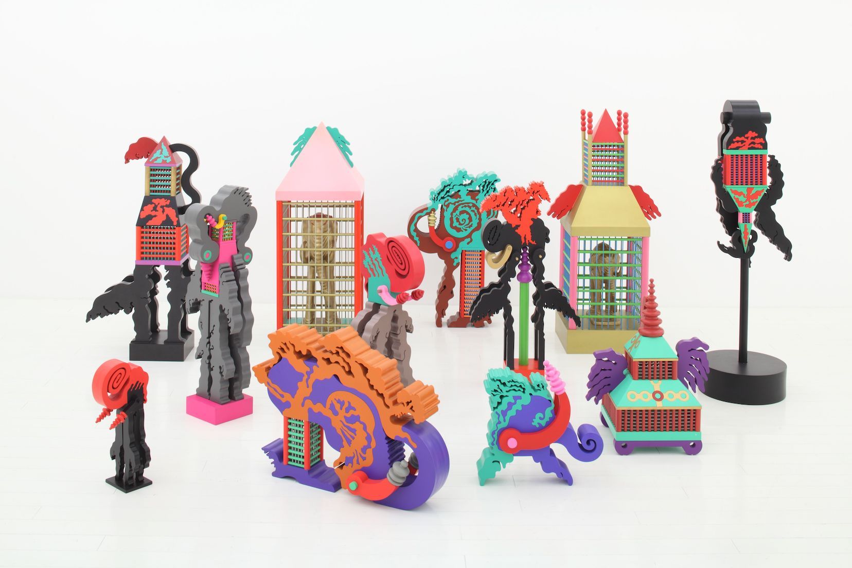 Emperor of Pop KEIICHI TANAAMI’s Sculptures of Cranes, Elephants, High Heels, Phalluses, and Naked Women