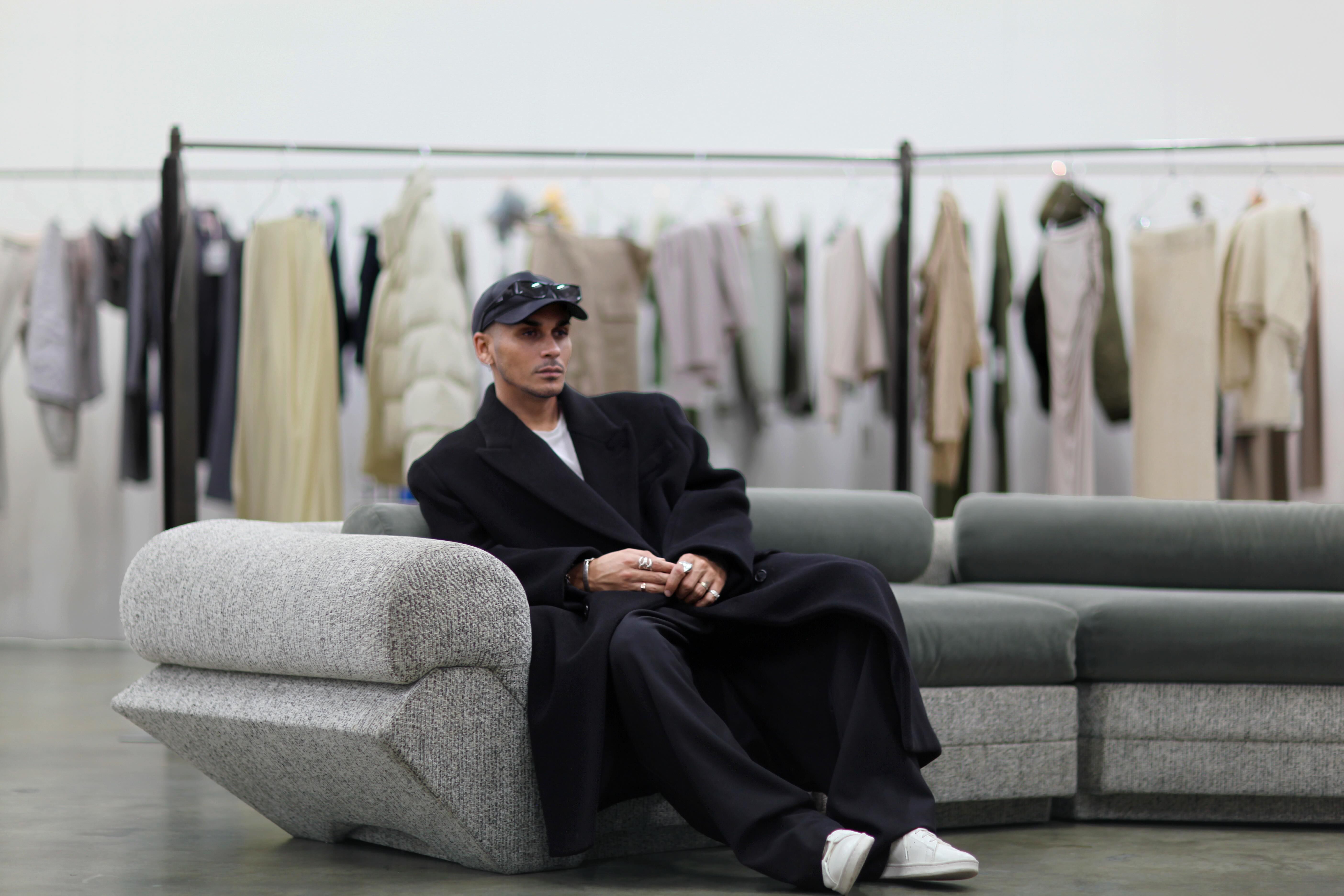 Dylan Richard-Diaz, co-founder, in Entire Studios Downtown LA Office