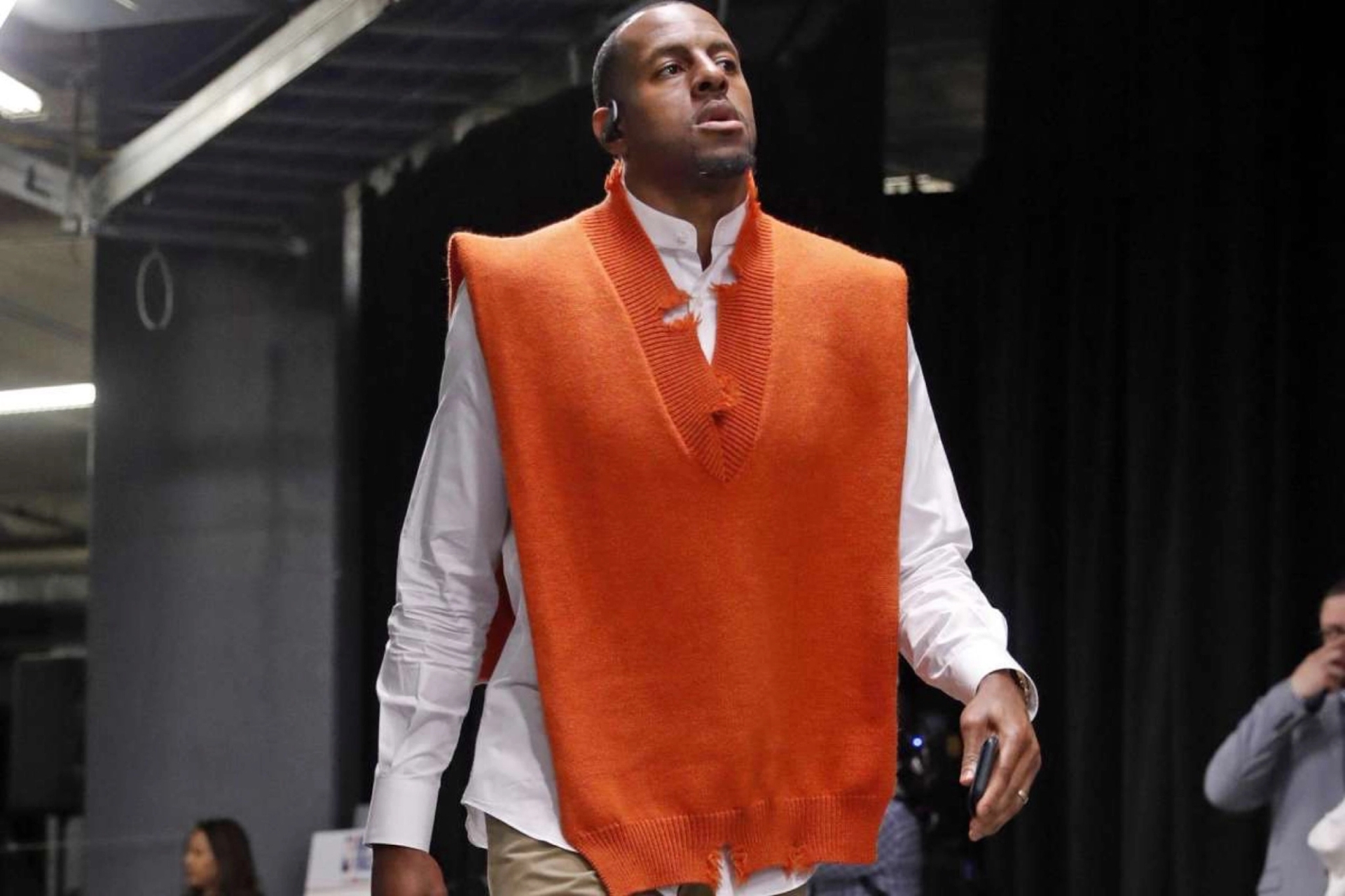Off the court: Iguodala in Maison Martin Margiela