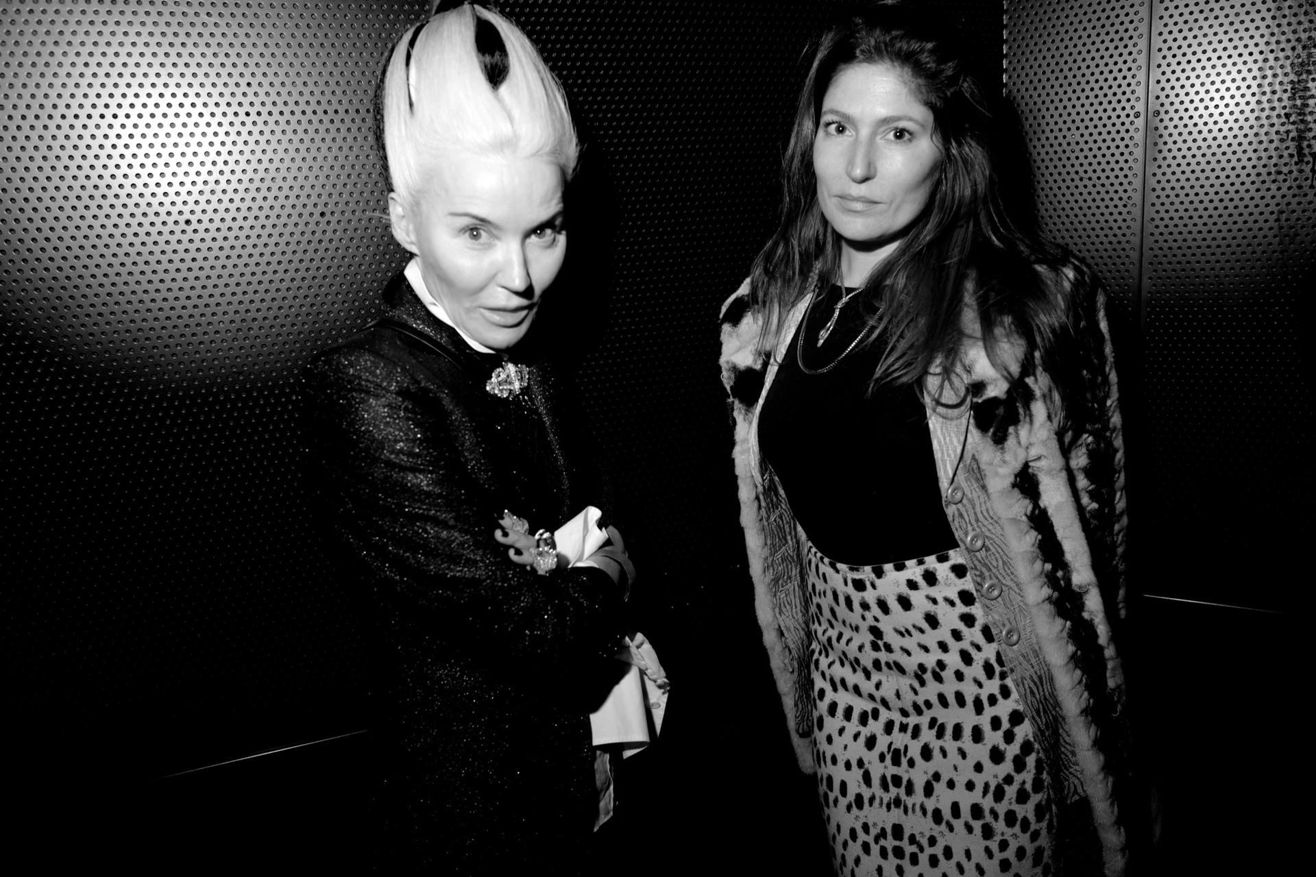 Daphne Guinness and Stella Schnabel