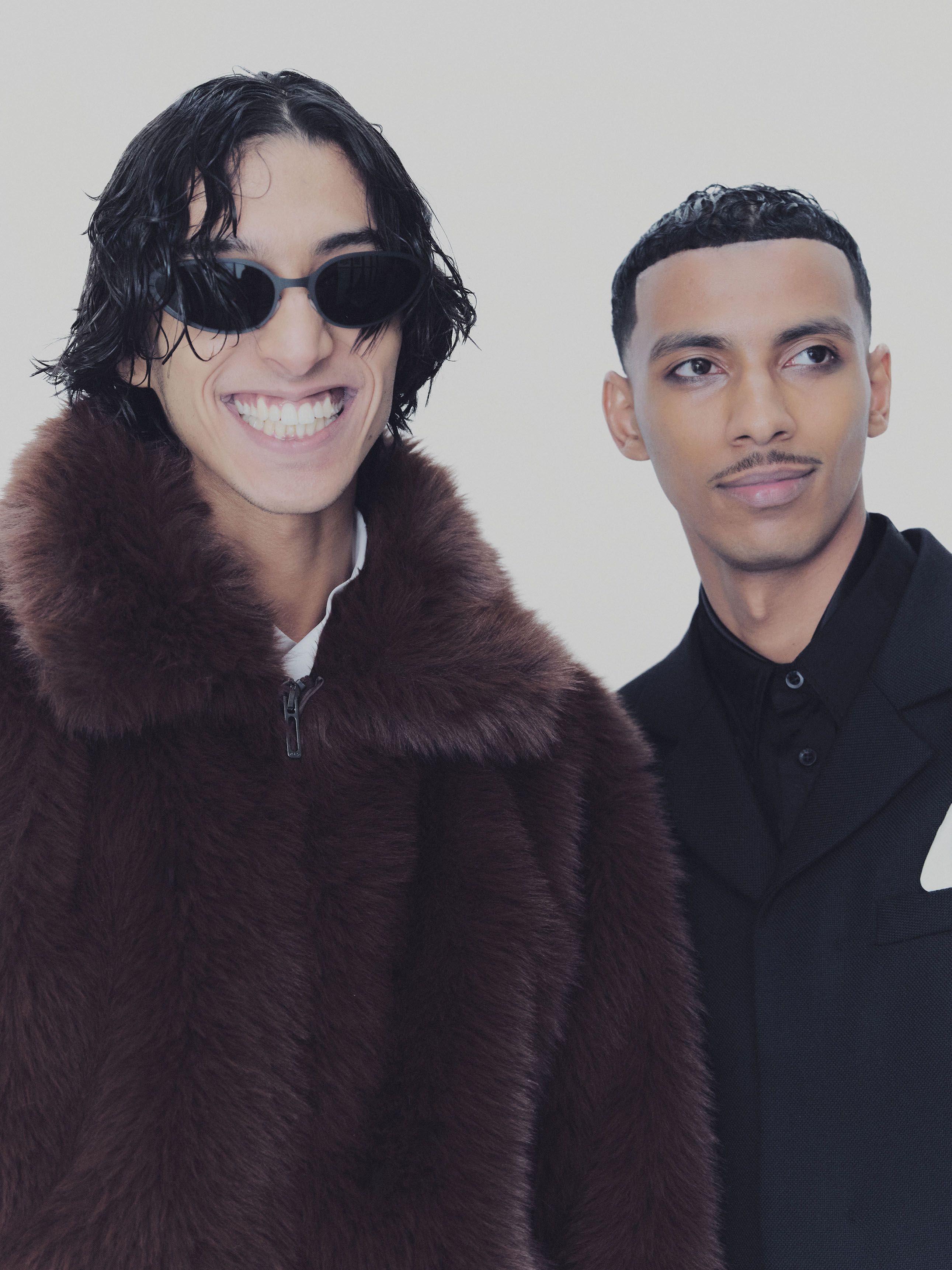 Backstage at 032c Fall/Winter 2025