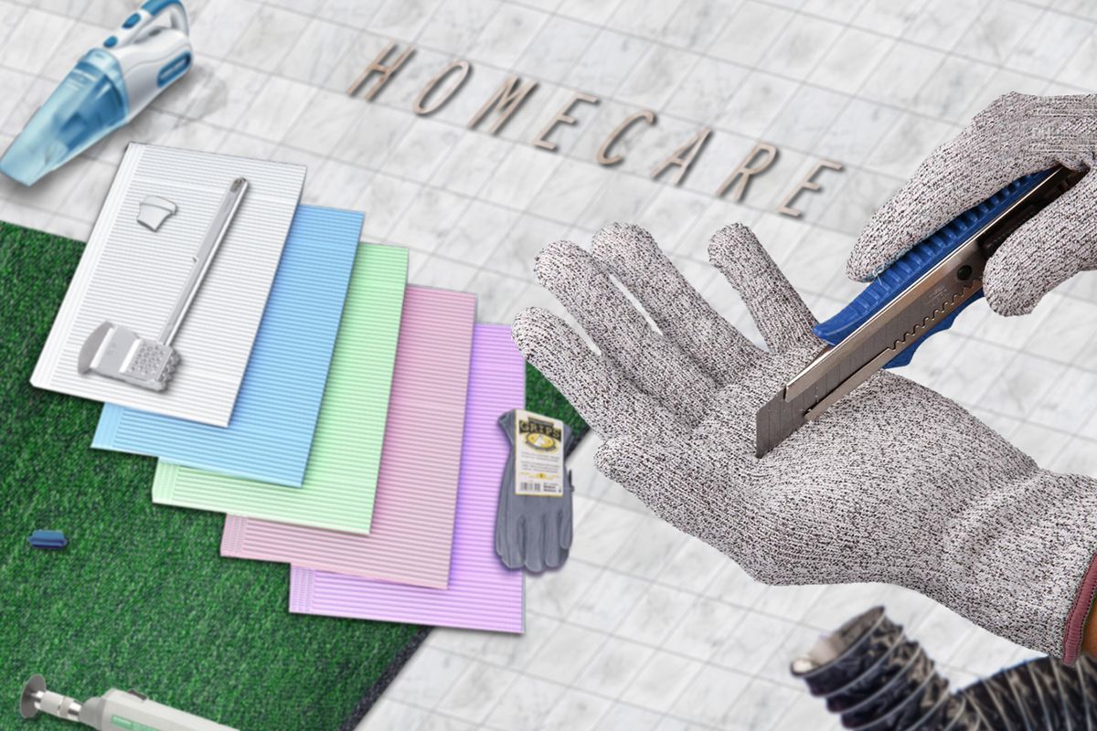 Gloved Hands & Digitized Countertops: A Meditation on Homecare Aesthetics