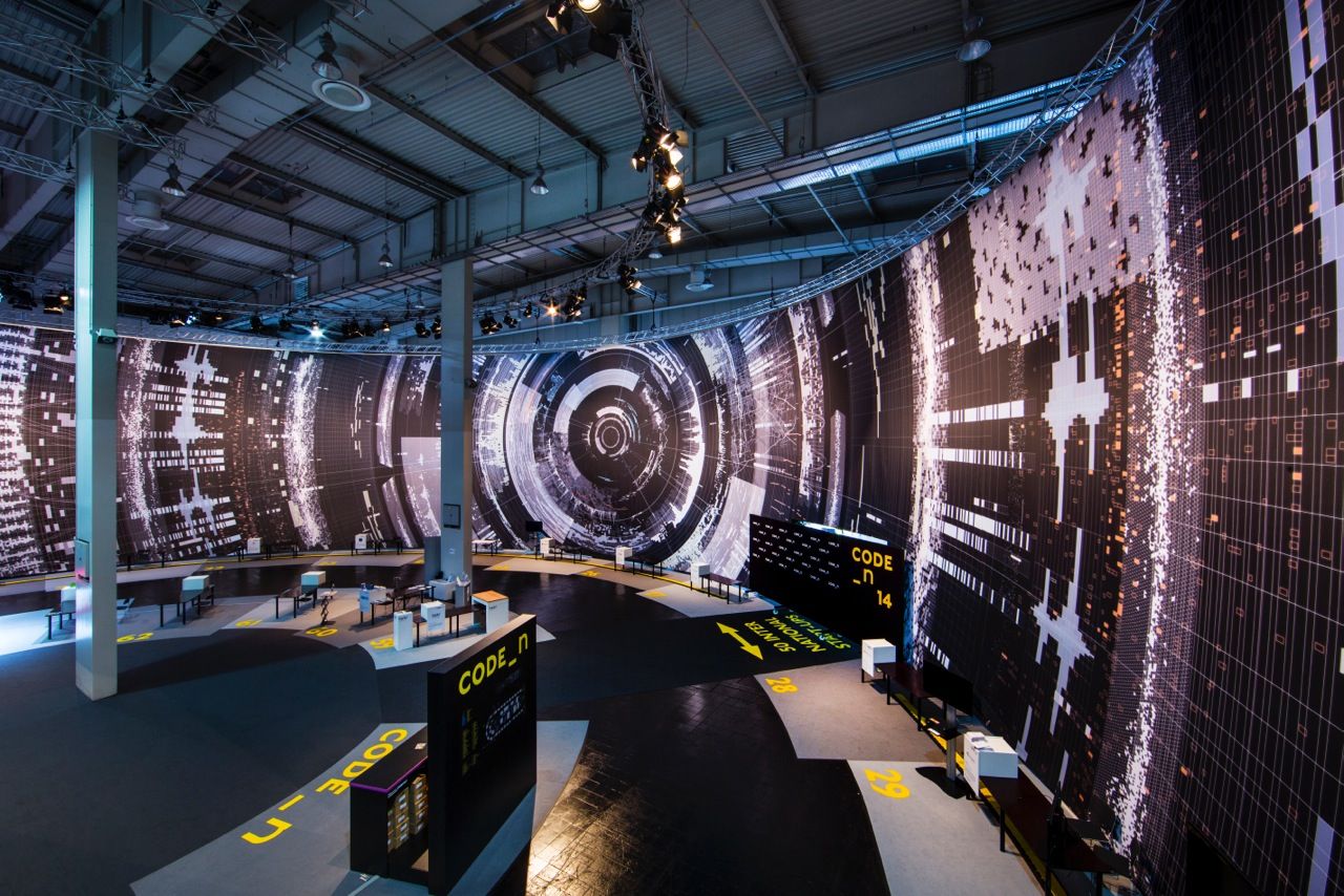 “My Display Is Bigger Than Yours” : Designers KRAM/WEISSHAAR Take Big Data and Make it Bigger