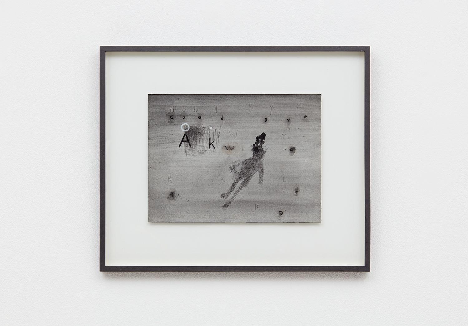 David Lynch, Good Bye World , 2003-2004, The David Lynch Estate, courtesy of Pace Gallery