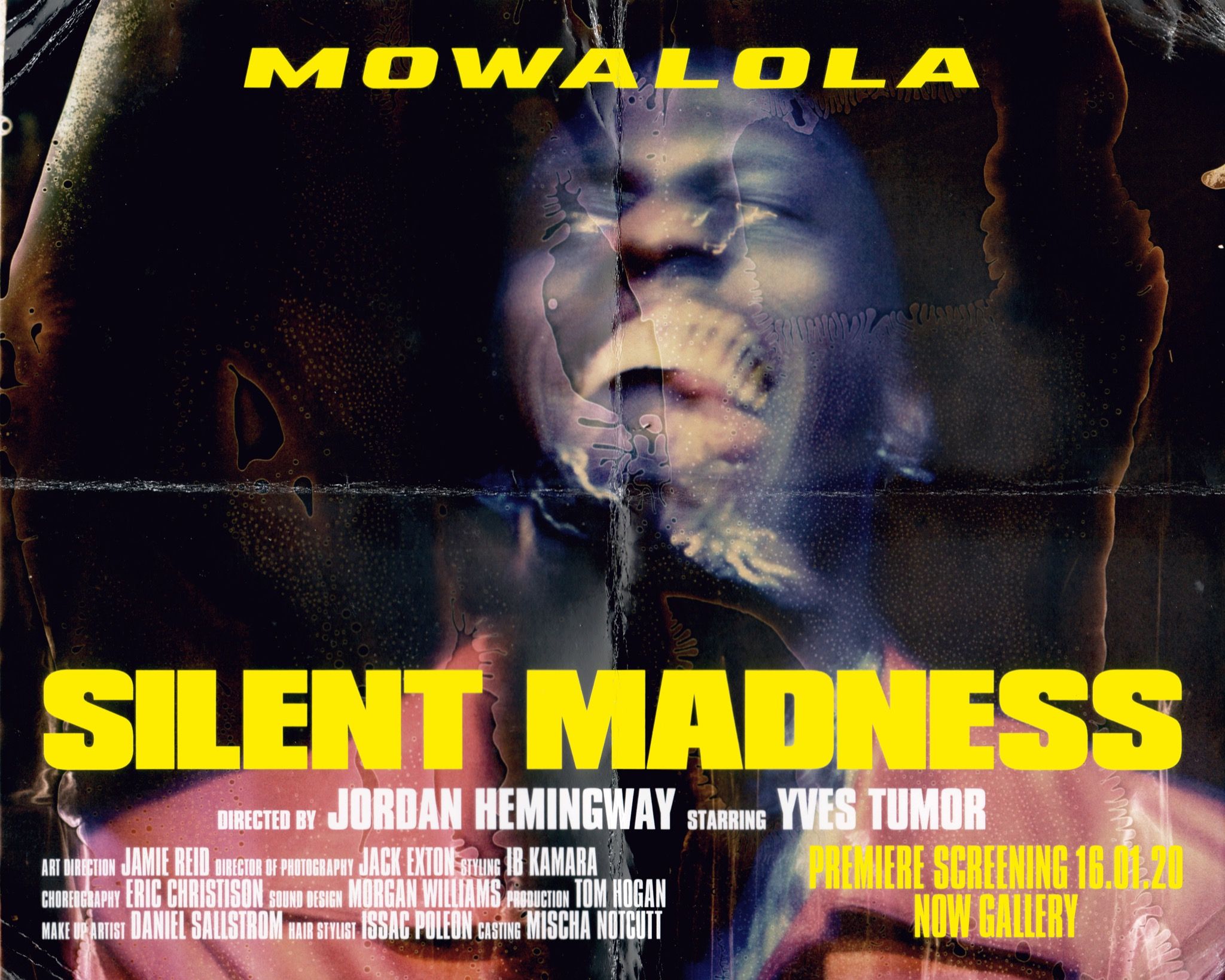 Silent Madness: MOWALOLA and JORDAN HEMINGWAY present a psycho-techno-fashion thriller