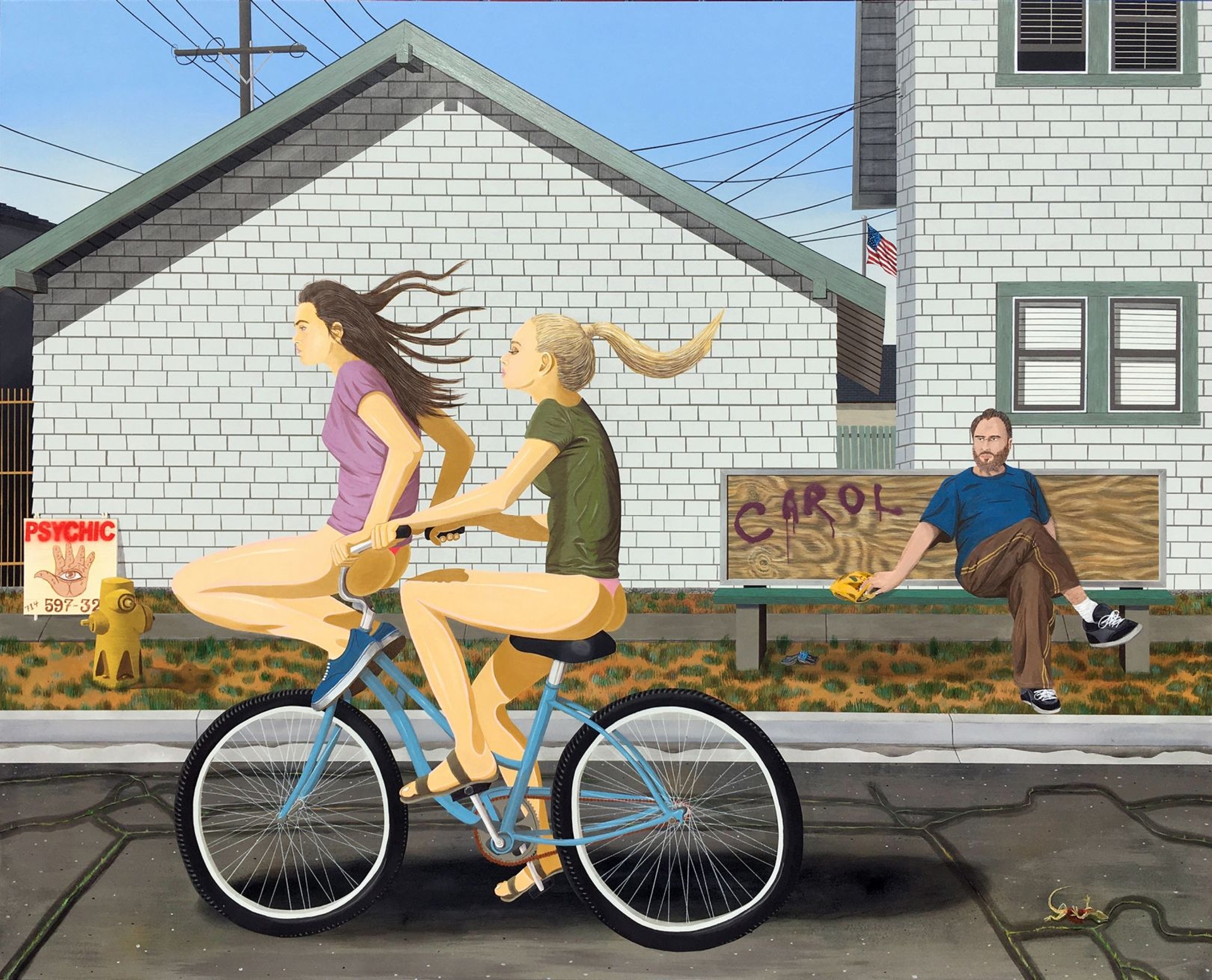 Ed Templeton, The Spring Cycle, 2020. Courtesy of the artist and Roberts Projects, Los Angeles.